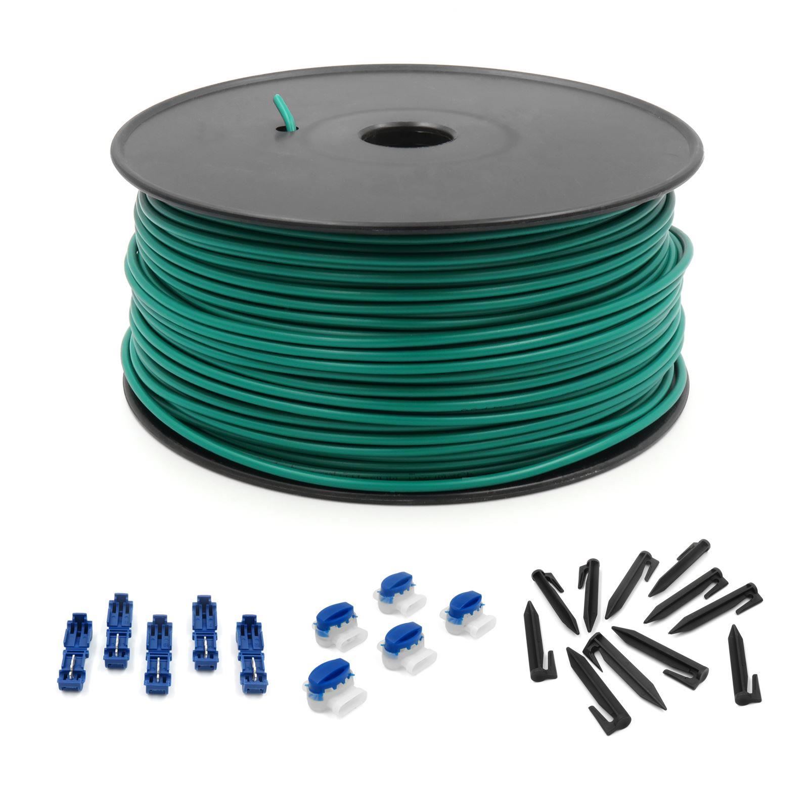 Robotic Lawn Mower Installation Kit 250m Boundary Cable Wire Pegs
