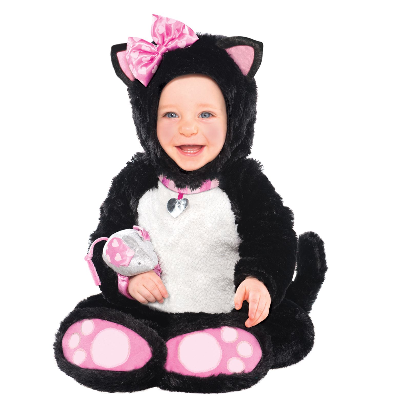 BABY Toddler Girls Itty Bitty Kitty Costume GATTO GATTINO 612 1218