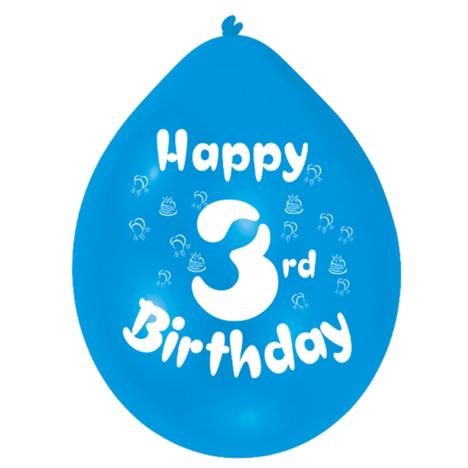 Globos coloridos decoración 10 piezas feliz cumpleaños edad látex niños fiesta favor - Imagen 4 de 18