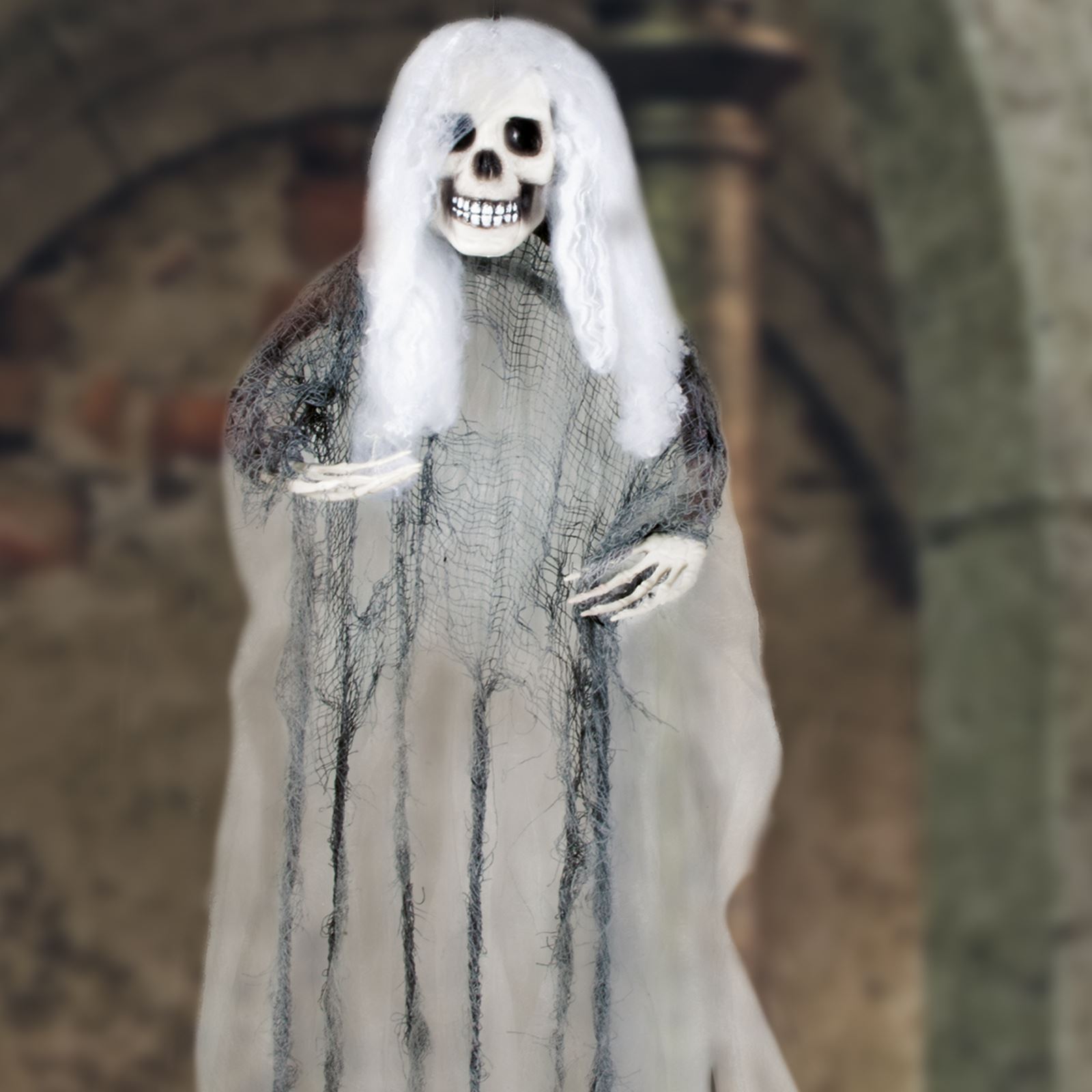 80cm Hanging Skeleton Ghost Bride Corpse Huge Halloween Ceiling Party