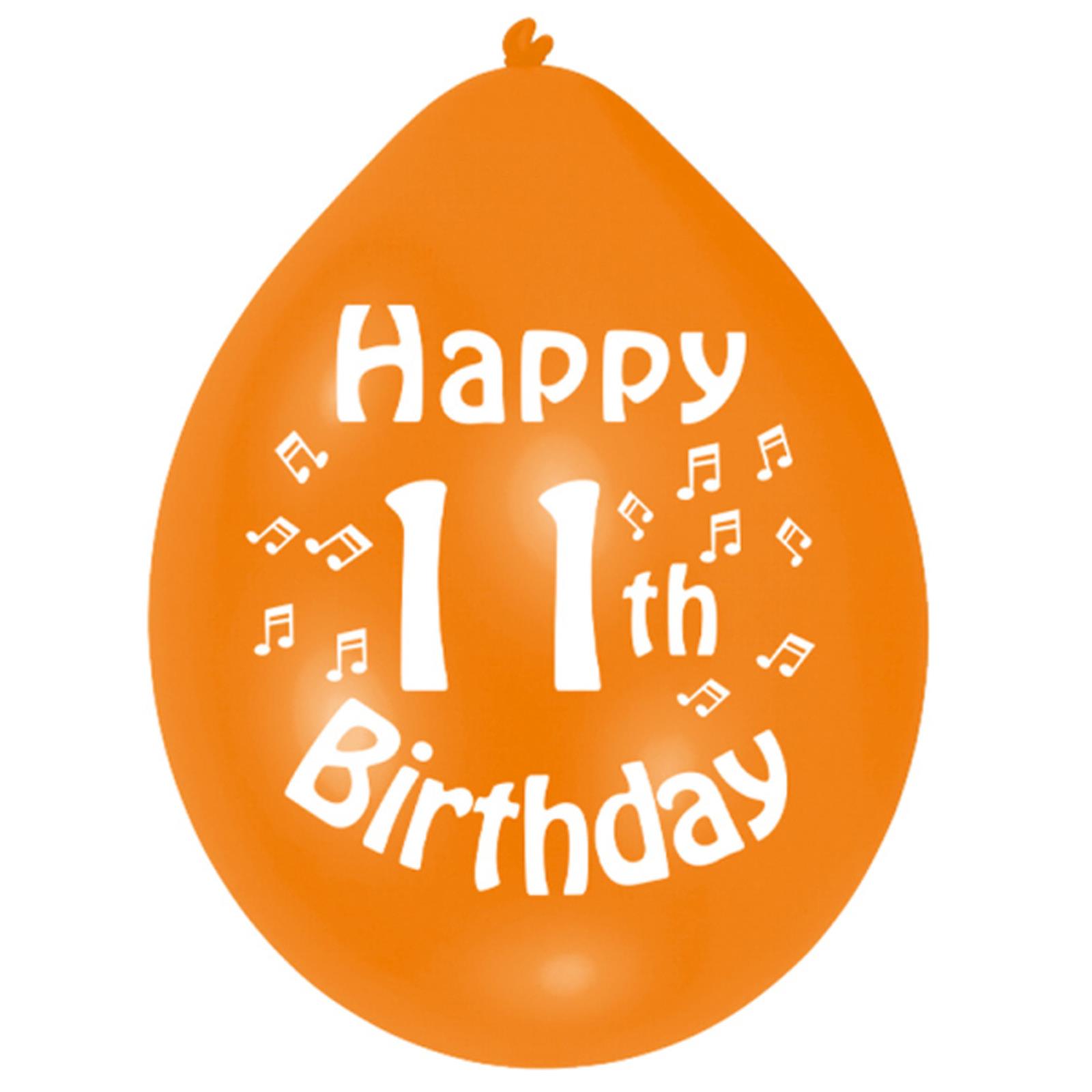 Globos coloridos decoración 10 piezas feliz cumpleaños edad látex niños fiesta favor - Imagen 13 de 18