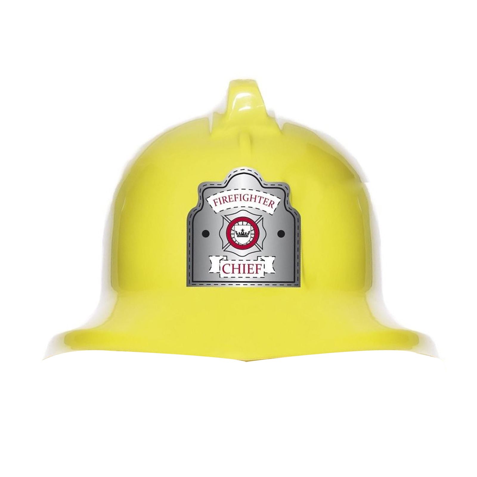 Fire Fighter Hat Helmet Yellow Badge Book Week Costume Accessory | eBay
