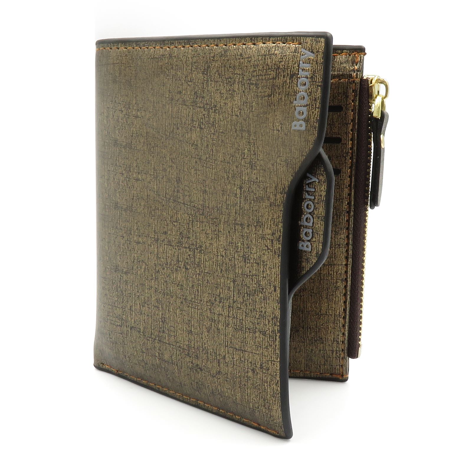 Soft Genuine Leather Wallet RFID Blocking Credit Card Holder Zip Coin Purse NEW