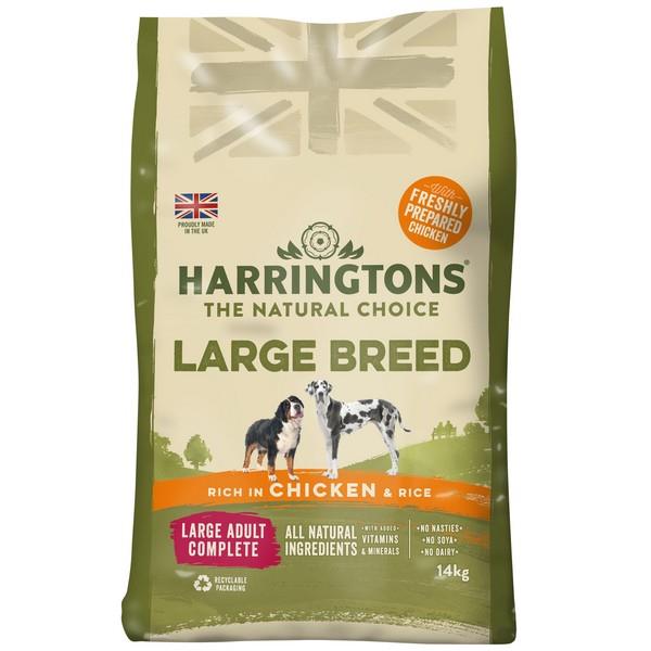 Harringtons Complete Rich Dry Large Breed Adult Food Kibble Crunchy