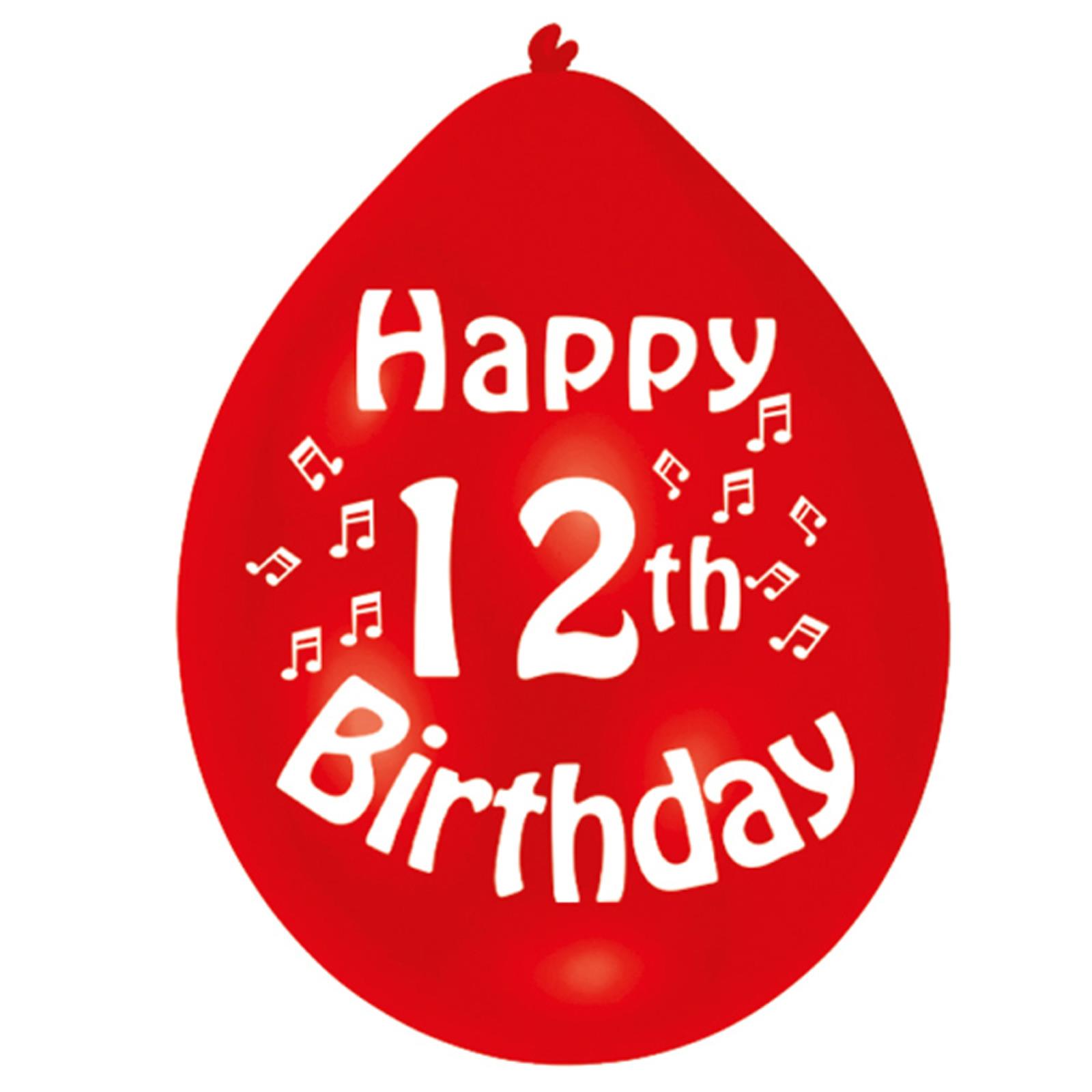 Globos coloridos decoración 10 piezas feliz cumpleaños edad látex niños fiesta favor - Imagen 14 de 18