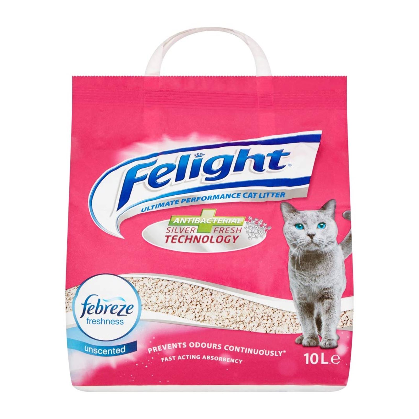 Bob Martin Felight Febreze Cat Litter Antibacterial Unscented Prevents