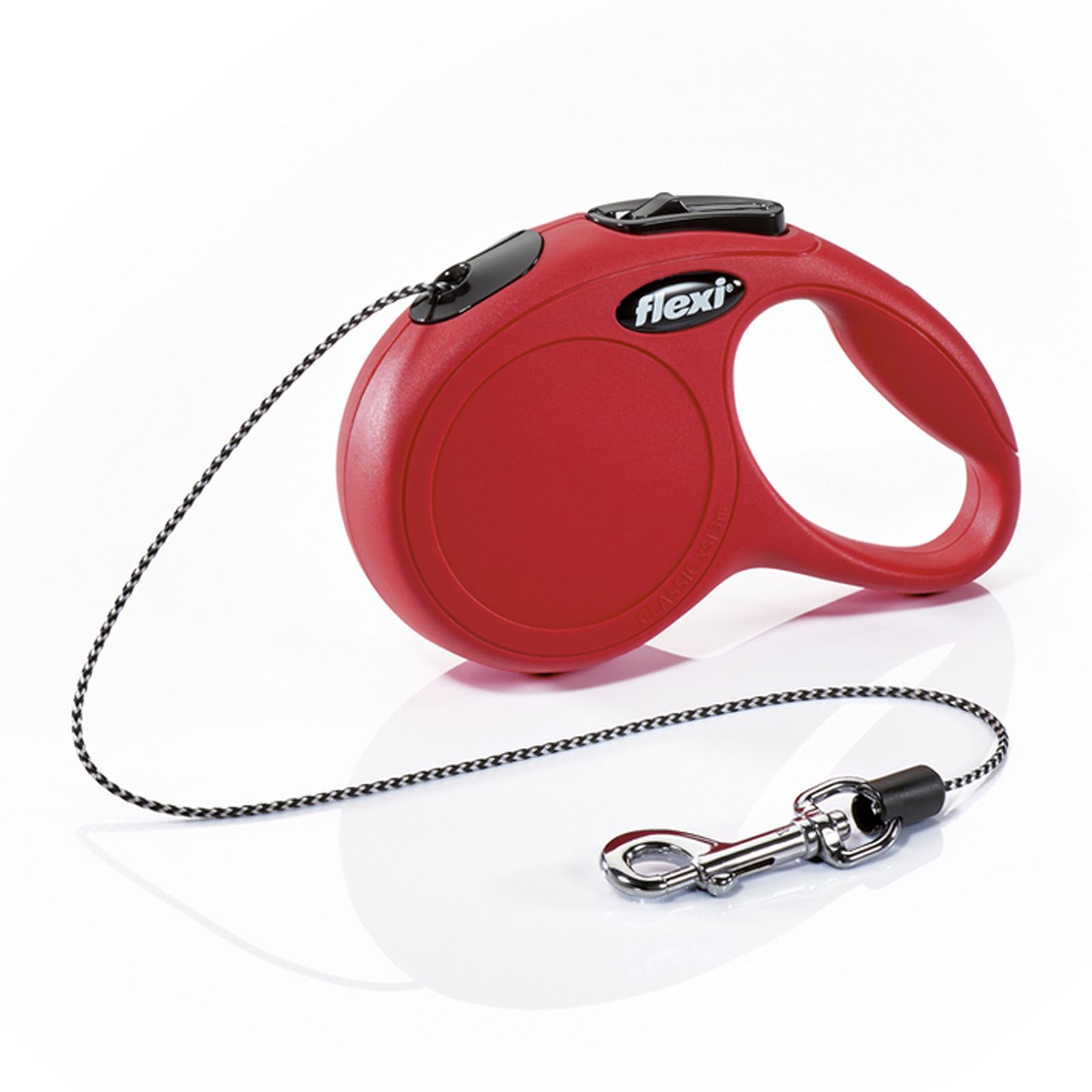 flexi New Classic Walk Retractable Dog Lead Cord with Brake XS/S/M 3m
