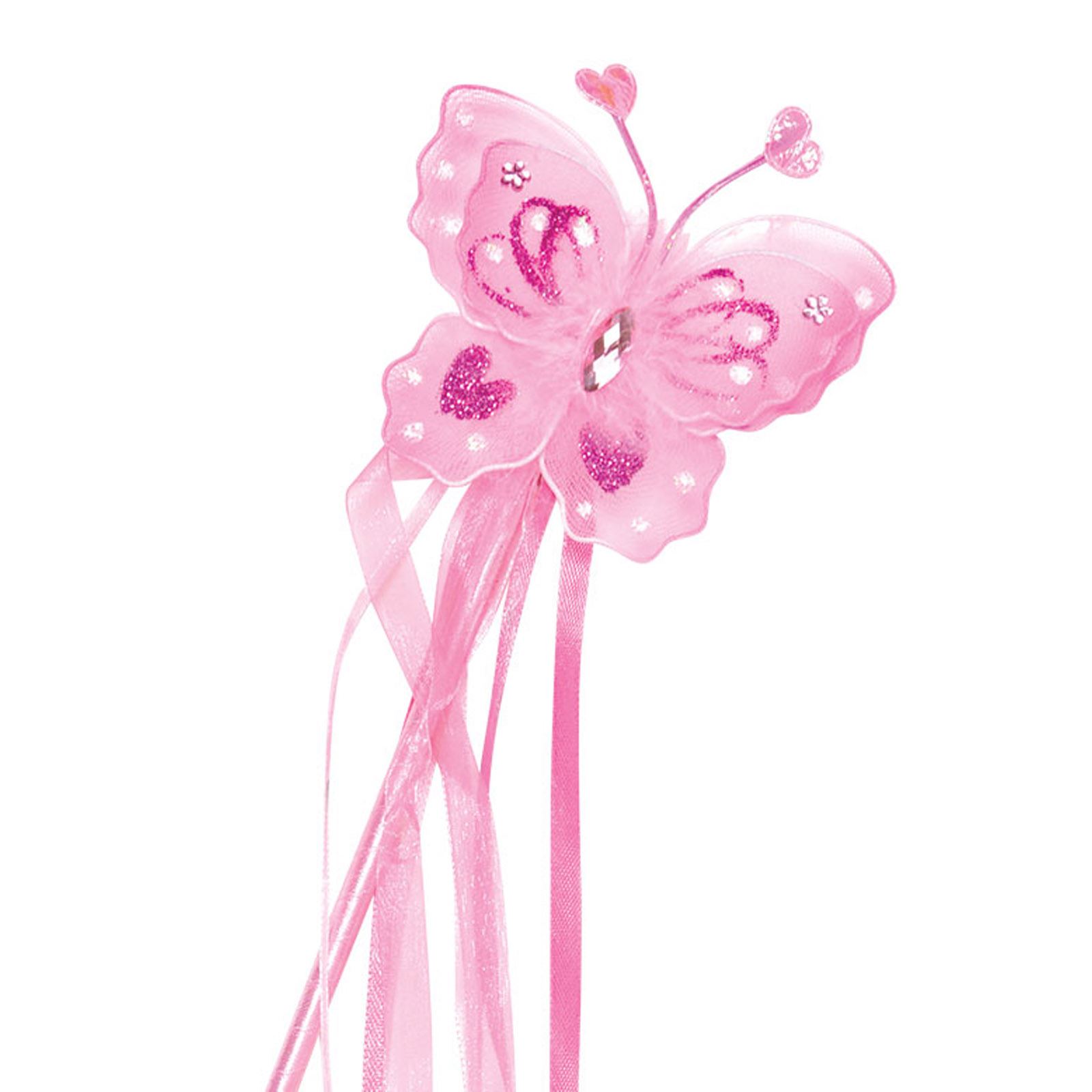 girls princess angel fairy christmas wand glitter acccessory fancy christmas wand