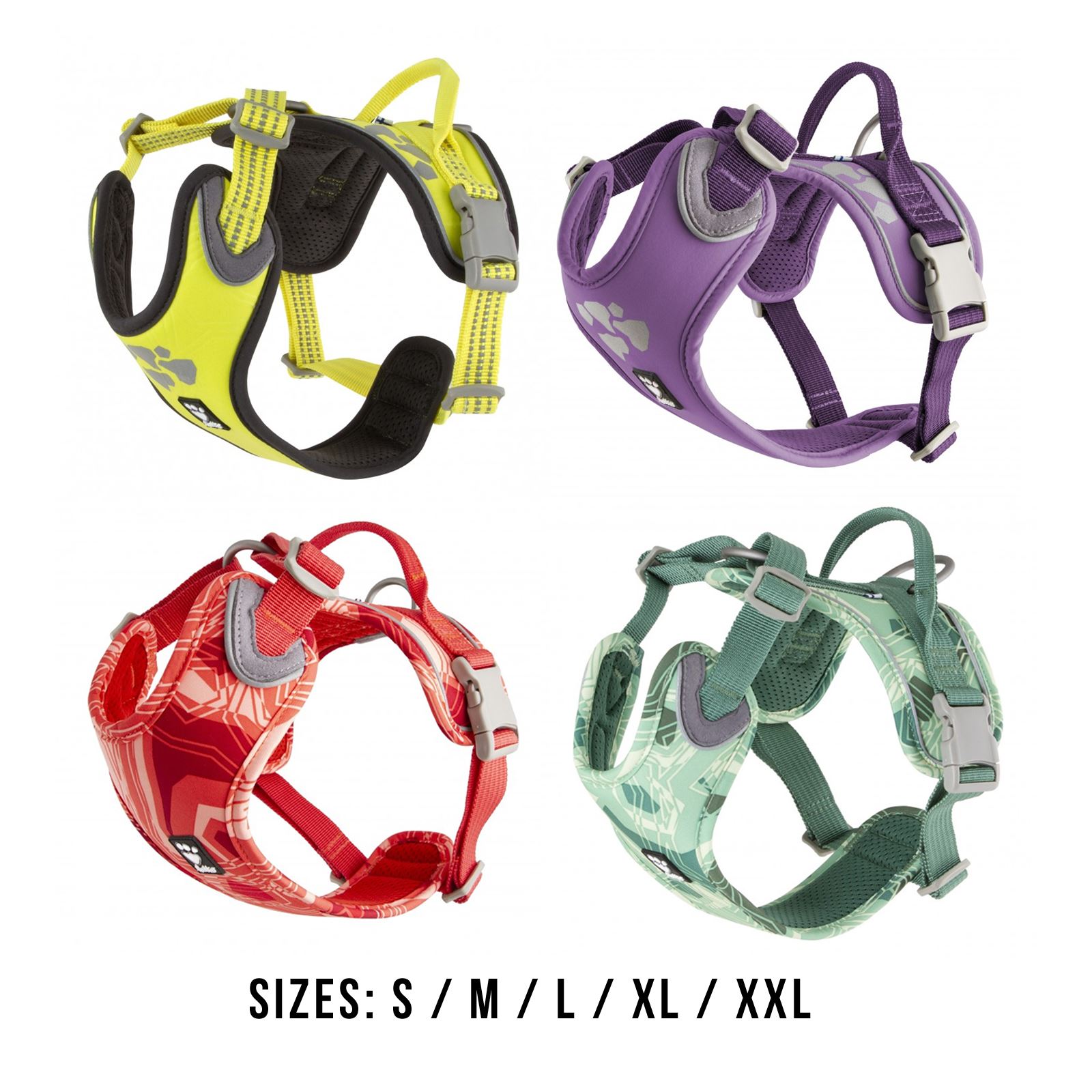 Hurtta Warrior Outdoors Training Adjustable 3M Reflective Harness for