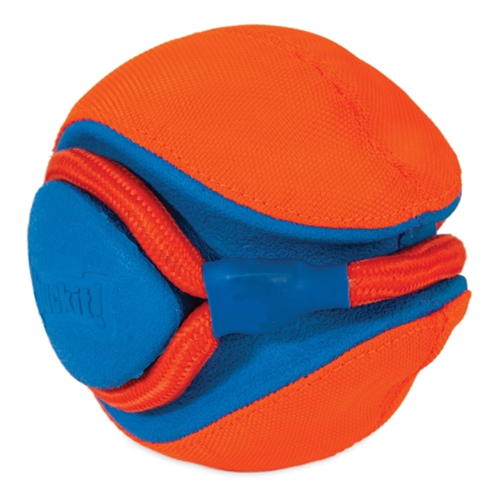 Chuckit! Rope Fetch Kick Throw Tug Durable 16cm Play Ball Toy Fun for