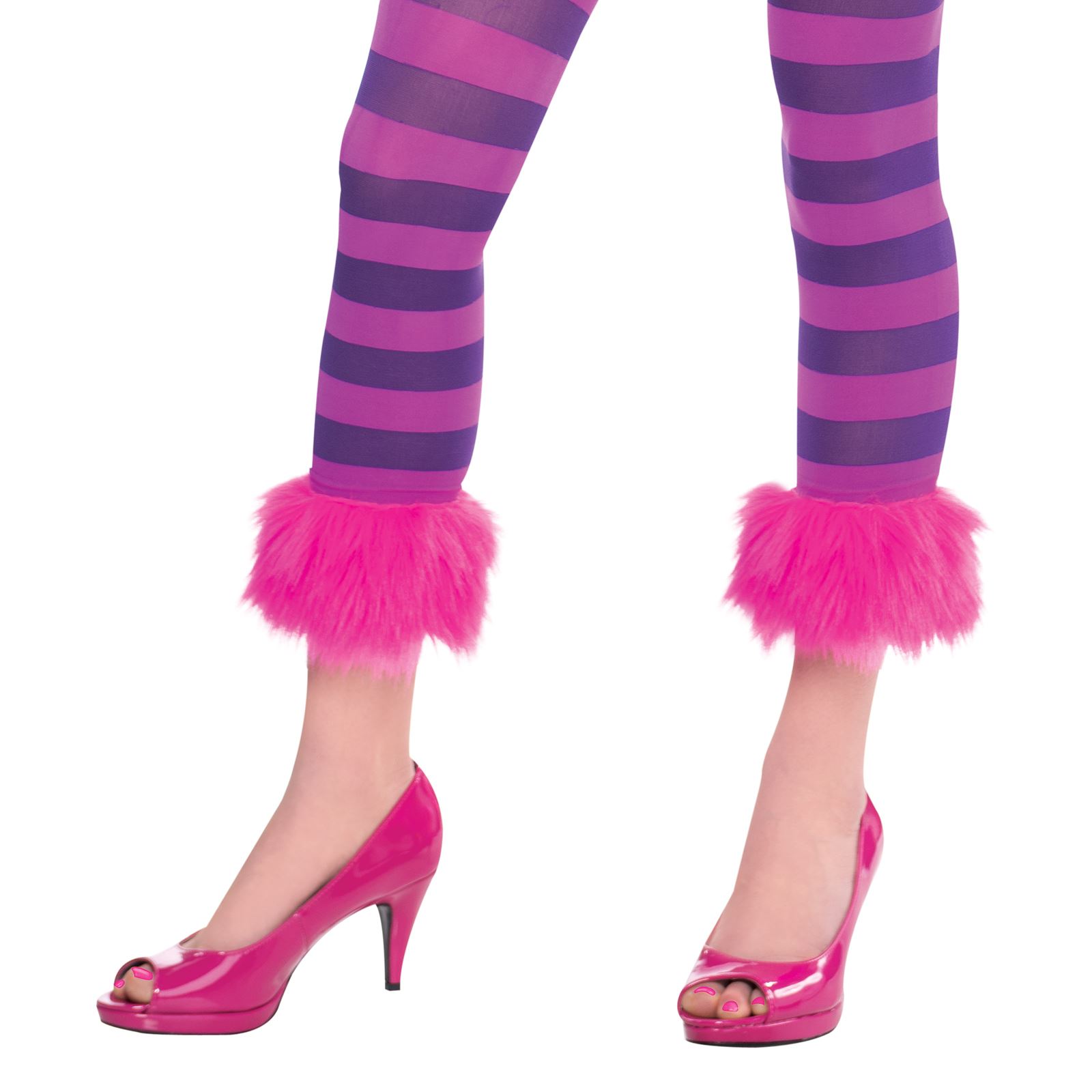 Teen Cheshire Cat Kitty Halloween Fancy Dress Costume Ears Tail Pink Wonderland eBay