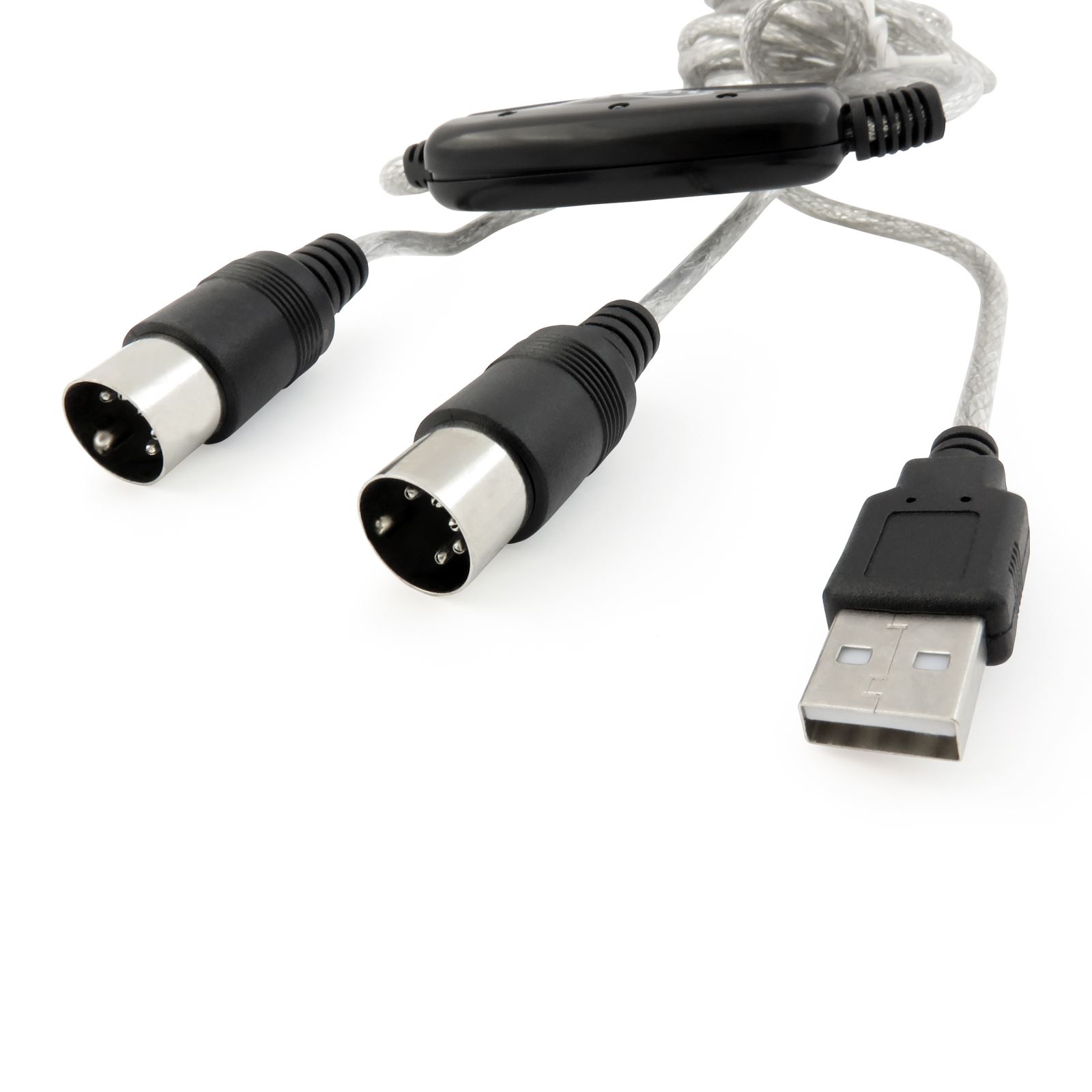 USB to Midi Adapter Converter Interface Piano Music Keyboard Cable