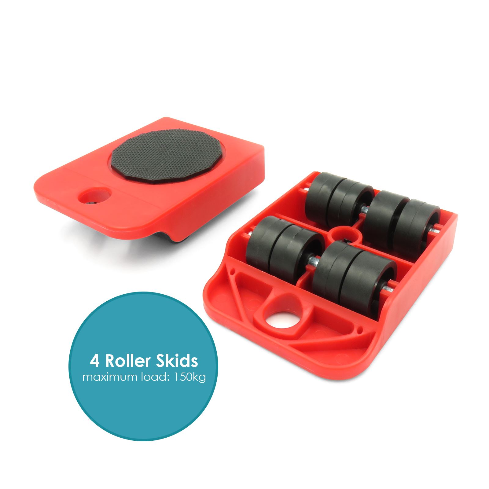 5pc Furniture Transporter Set Wheel Dolly Heavy Duty Lifting Moving