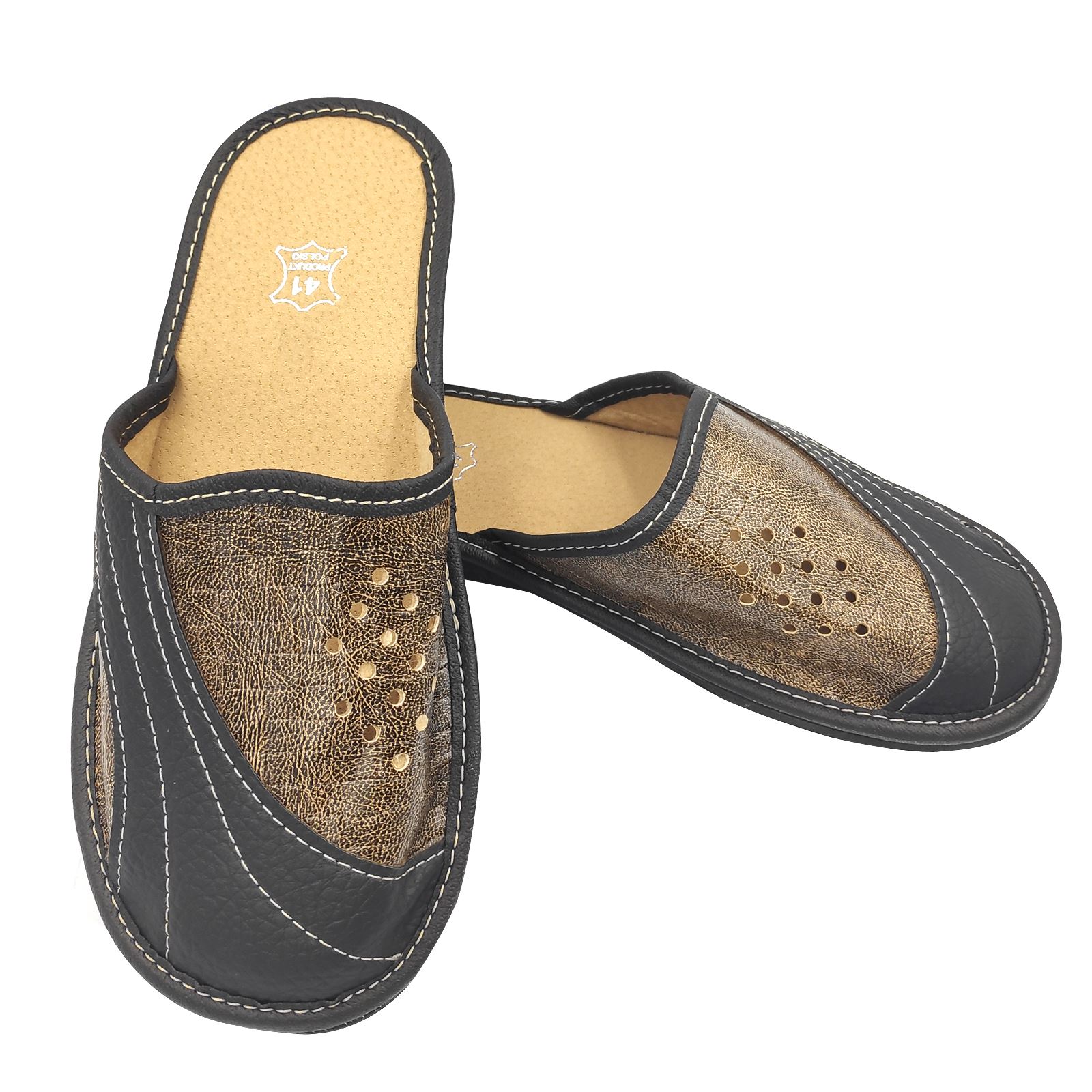 men's outdoor leather mules
