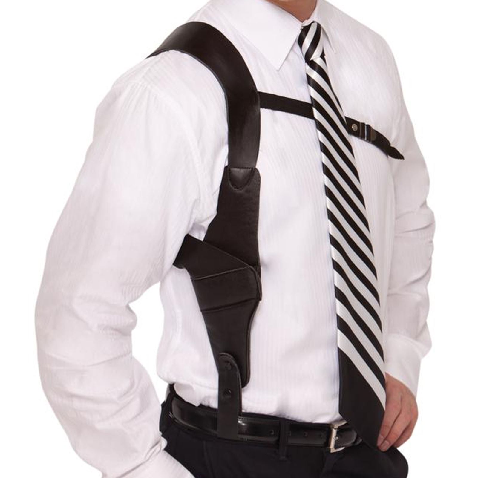 Roaring 20's Cop Police Gun Holster Holder Gangster Mob Boss Flapper