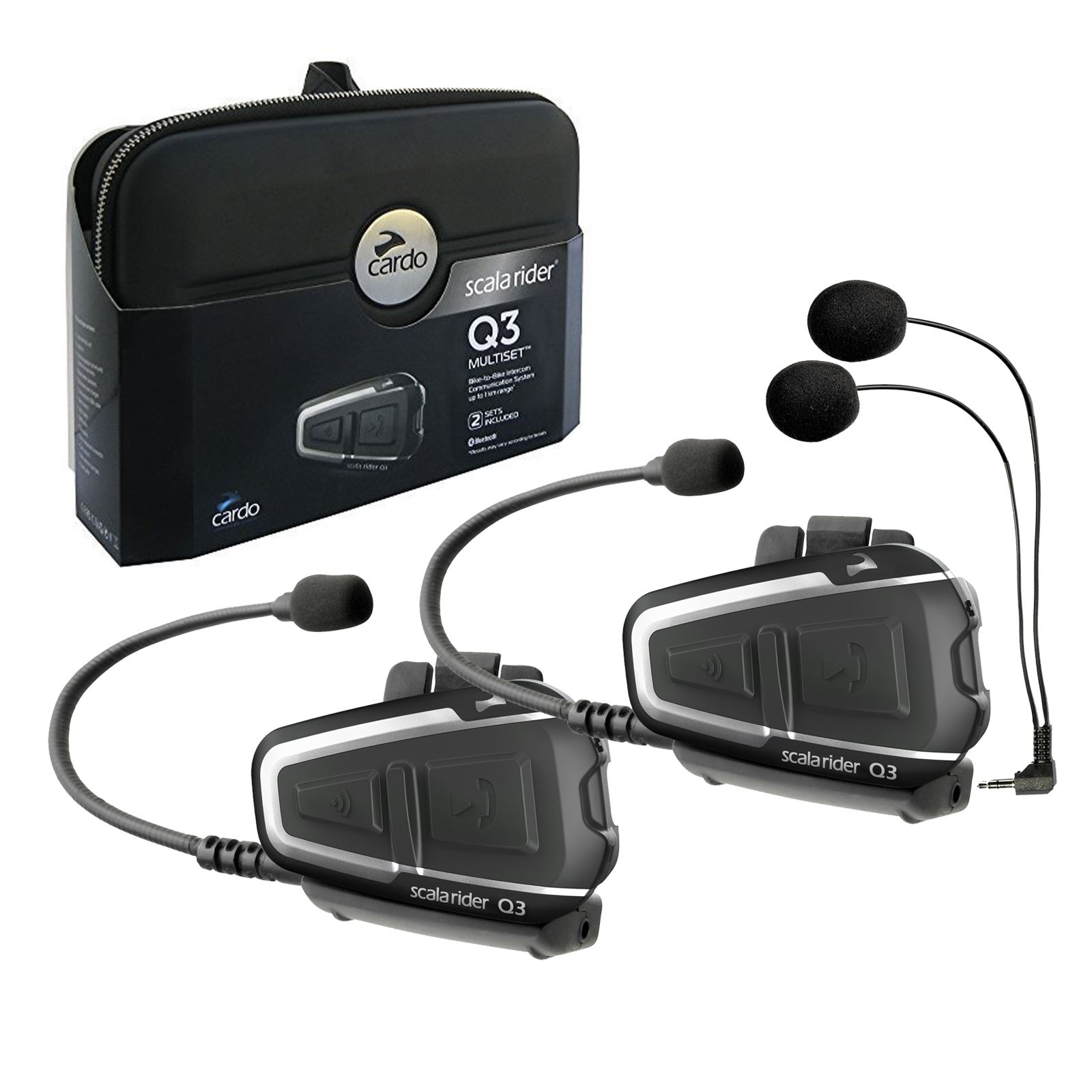 Intercomunicador Bluetooth Scala Rider TeamSet Cardo Intercomunicador Bluetooth Scala Rider TeamSet Cardo