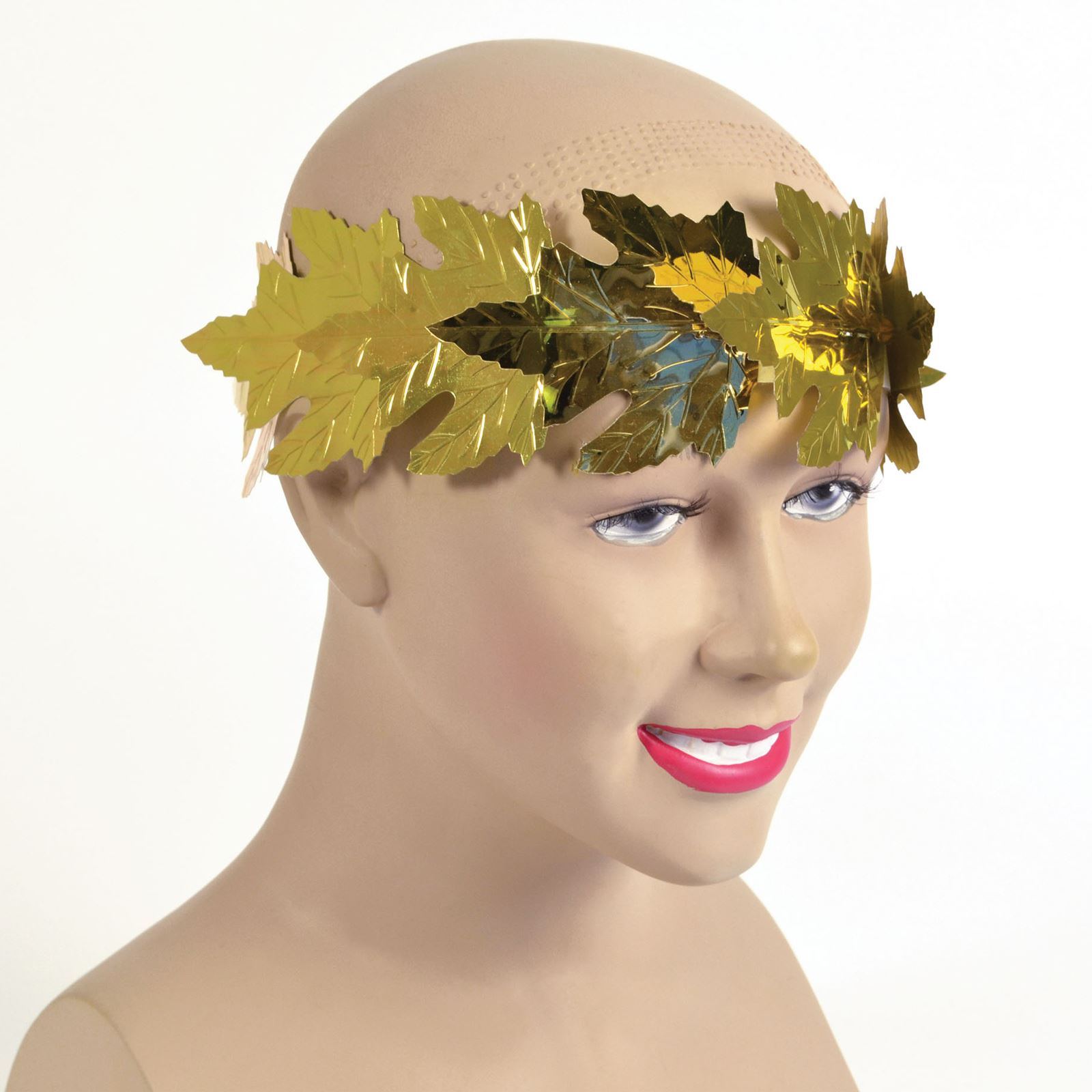 Roman Laurel Gold Leaf Headband Greek Headpiece Caeser Gladiator Crown
