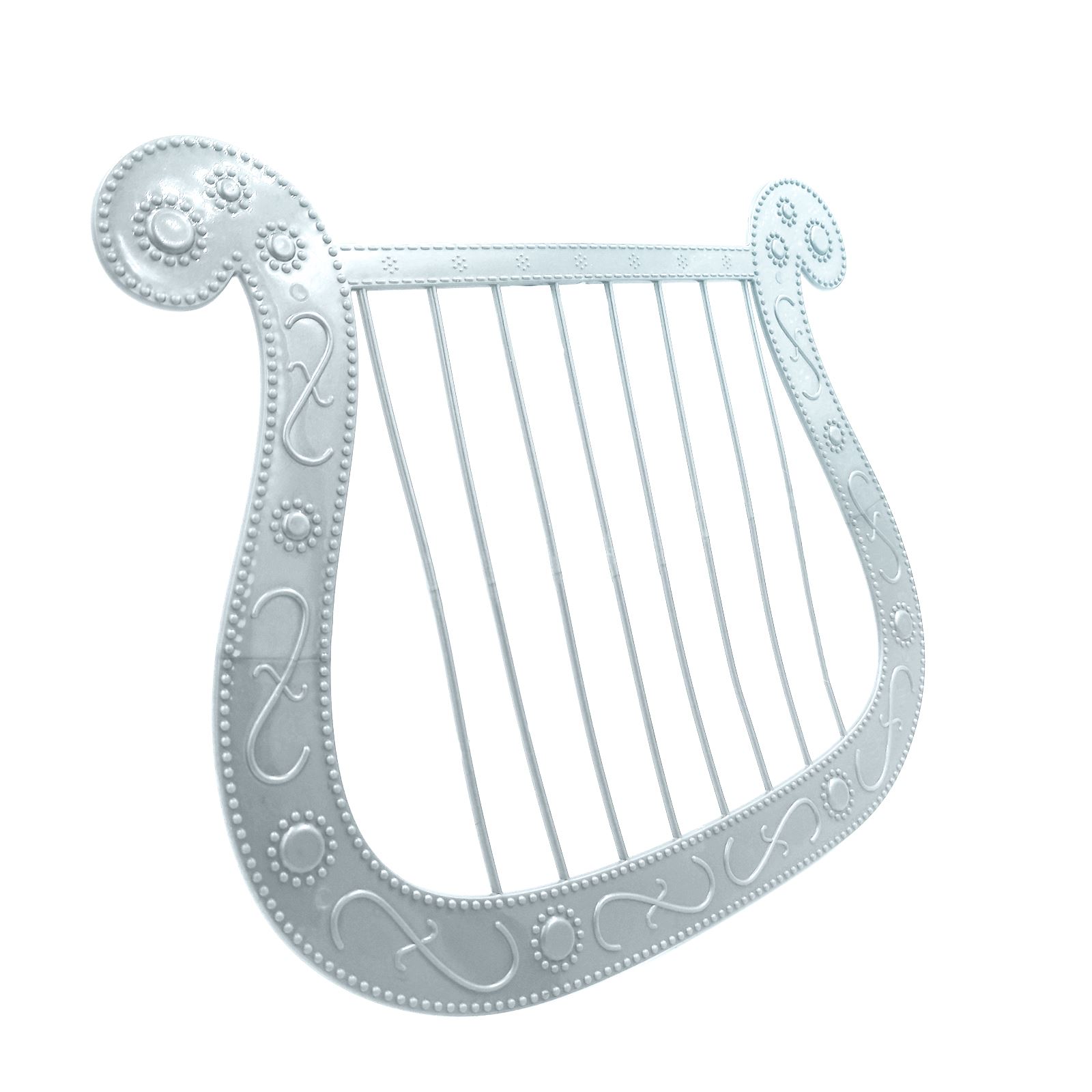 New Plastic Novelty Nativity Angel Harp Kids Girls Boys Gabriel School Christmas