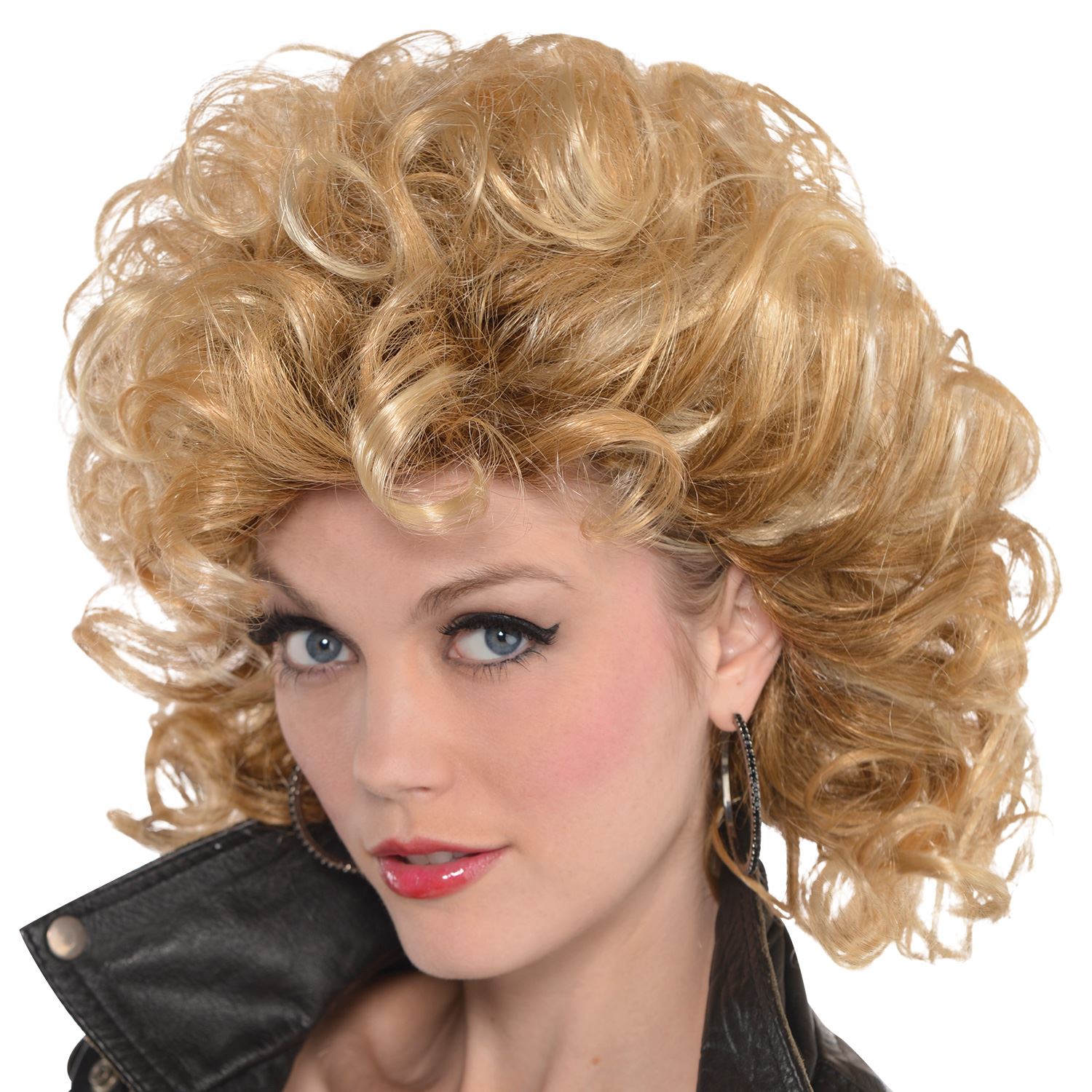 50s Classic Sexy Sandy Wig Blonde Perm Curl Movie Star Fancy Dress Accessory 689744424435 eBay