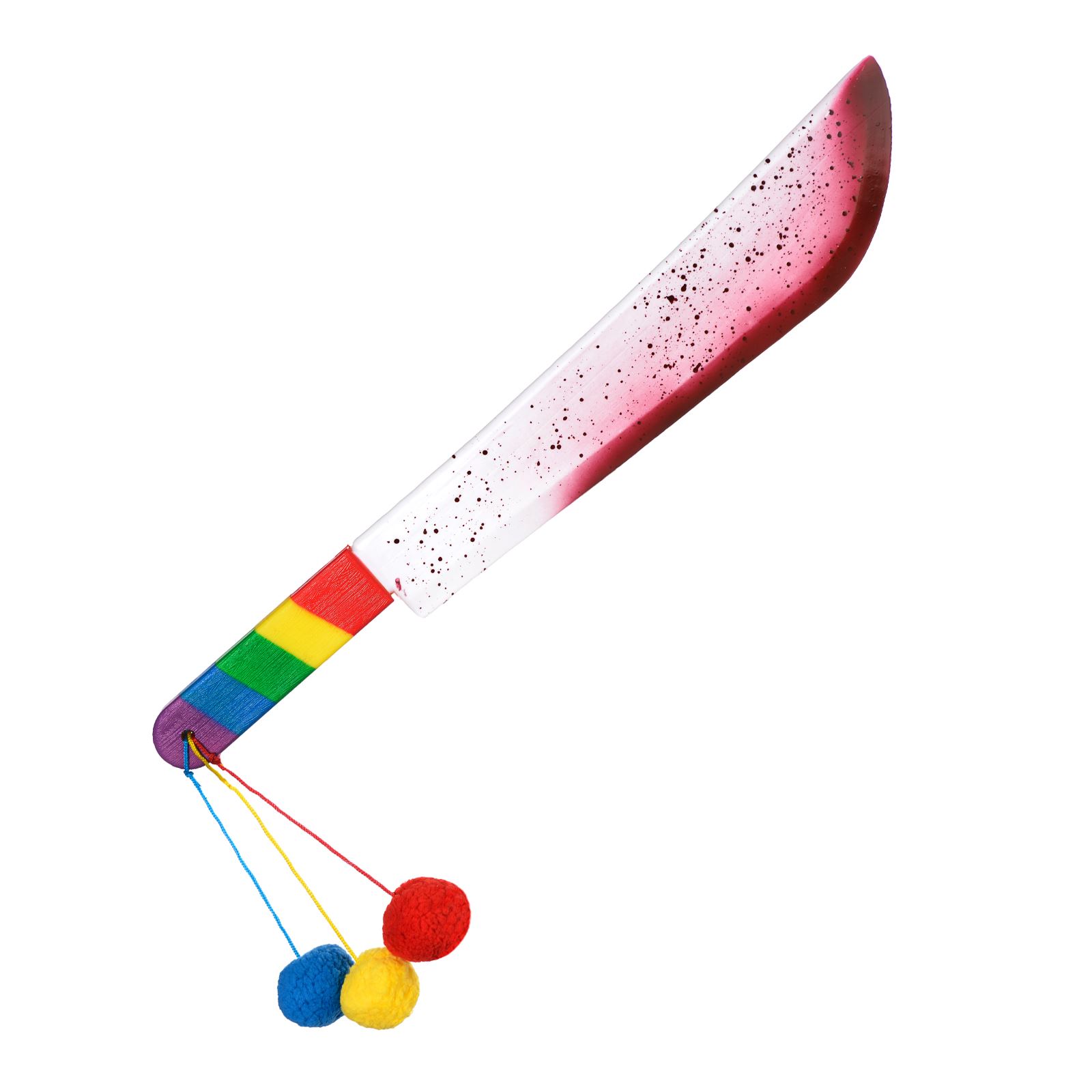 56cm Freak Show Clown Prop Machete Weapon Halloween Fancy Dress Accessory