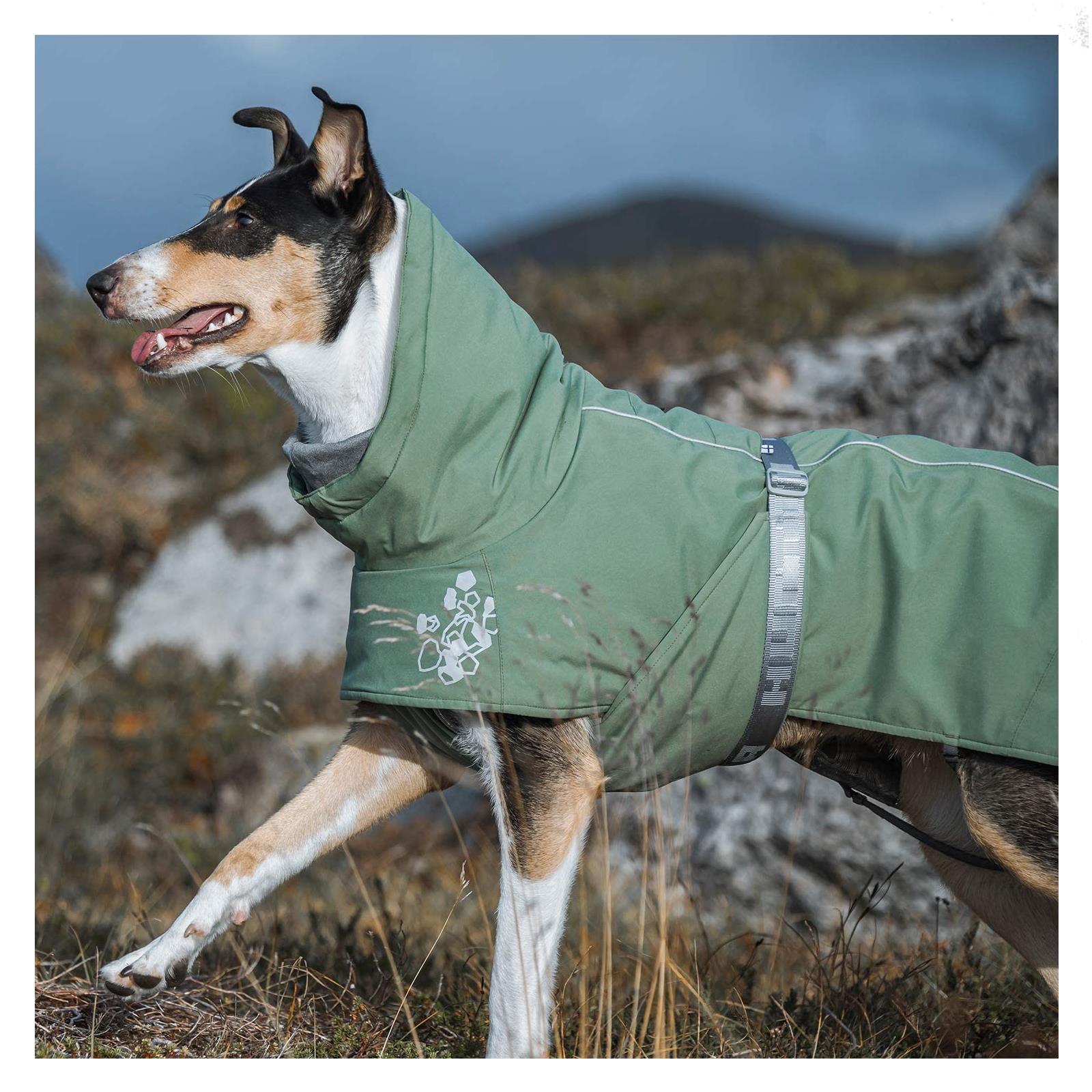 Hurtta Extreme Warmer ECO Dog Coat Winter Rain Waterproof Reflective