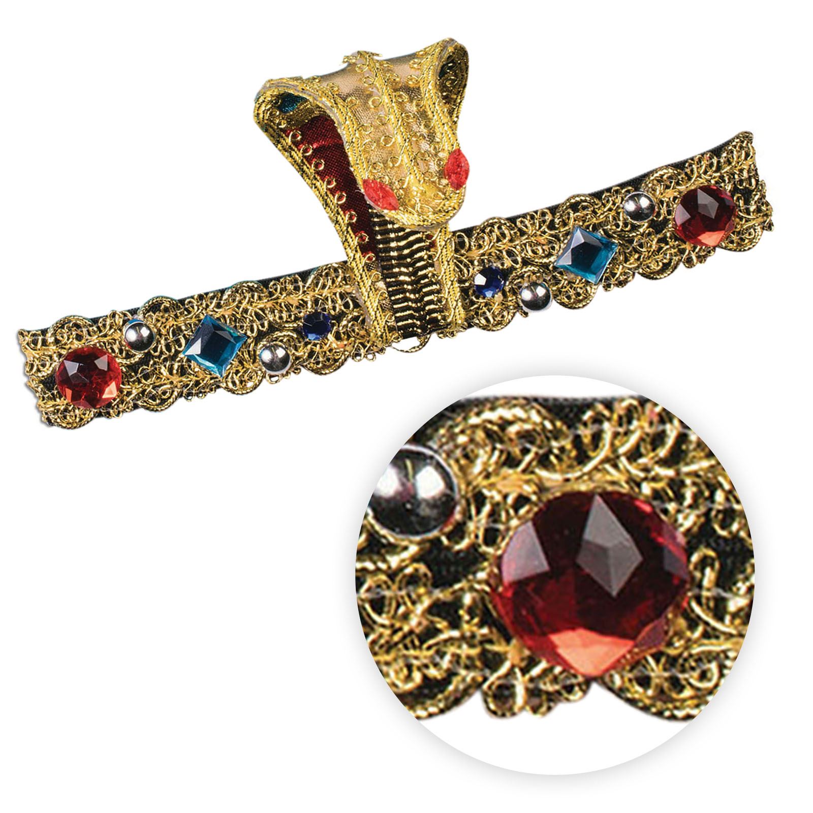 Cintura Cleopatra Set Pezzi Accessori Costume Egiziano Corona