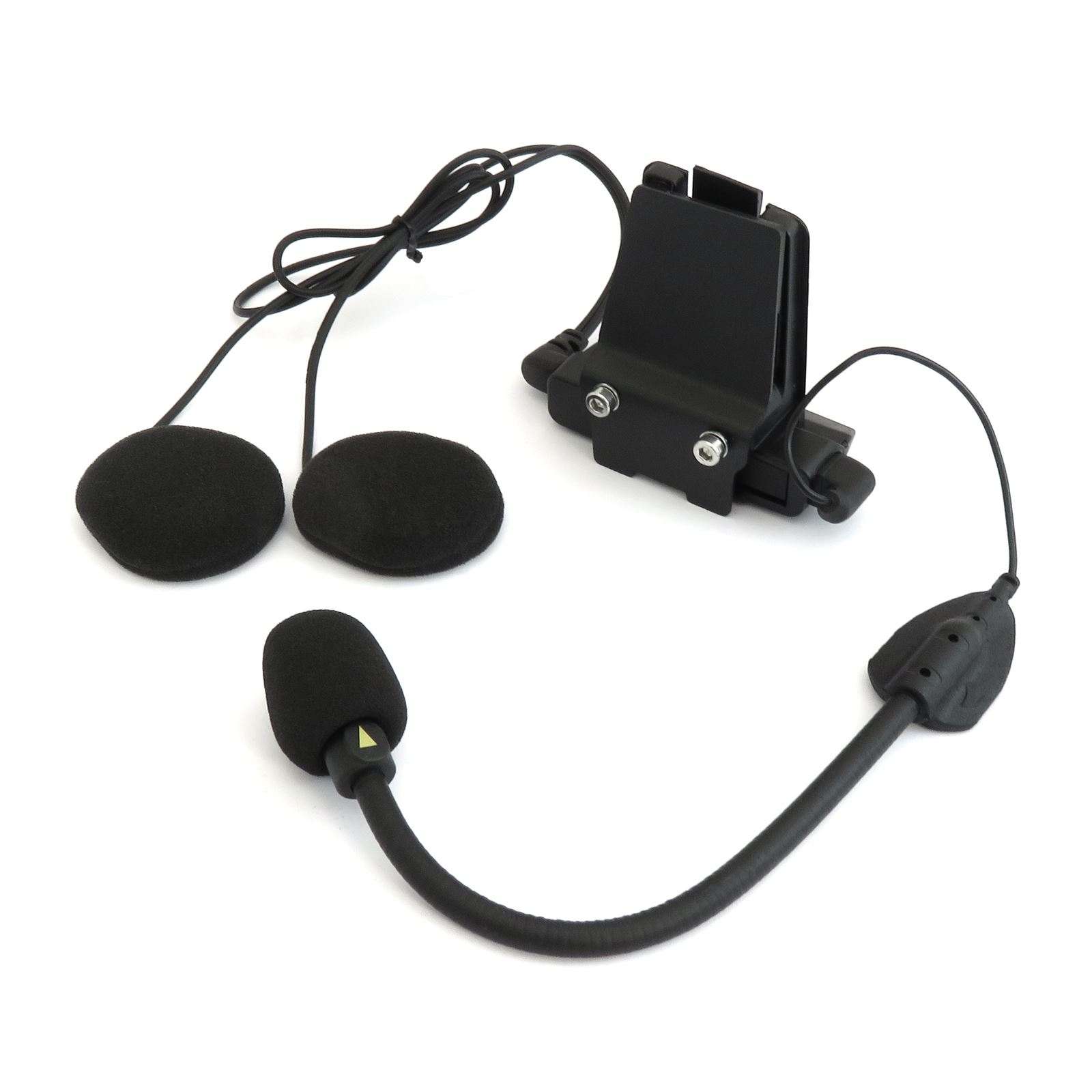Cardo Scala Rider Audio Microphone Kit With Hybrid and Corded Booms for