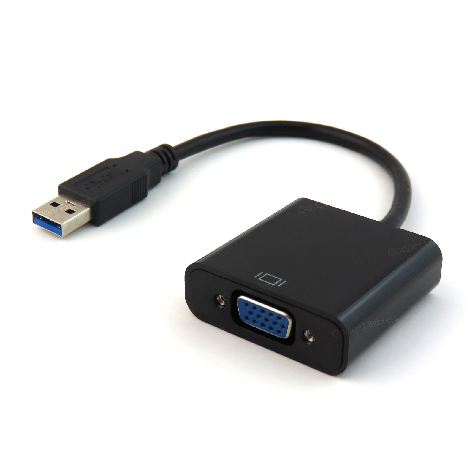 USB 3.0 to VGA Video Display External Cable Adapter MultiDisplay