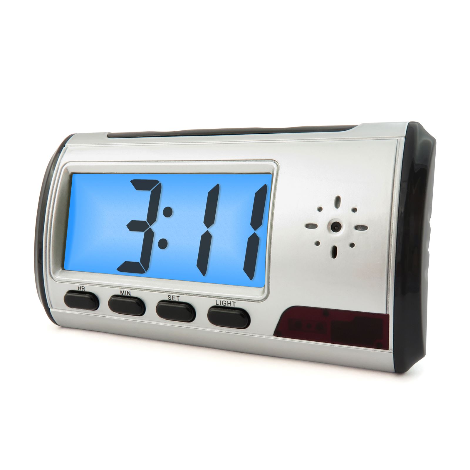 Mini Desk Camera Clock Security Surveillance Cam with Motion Detection