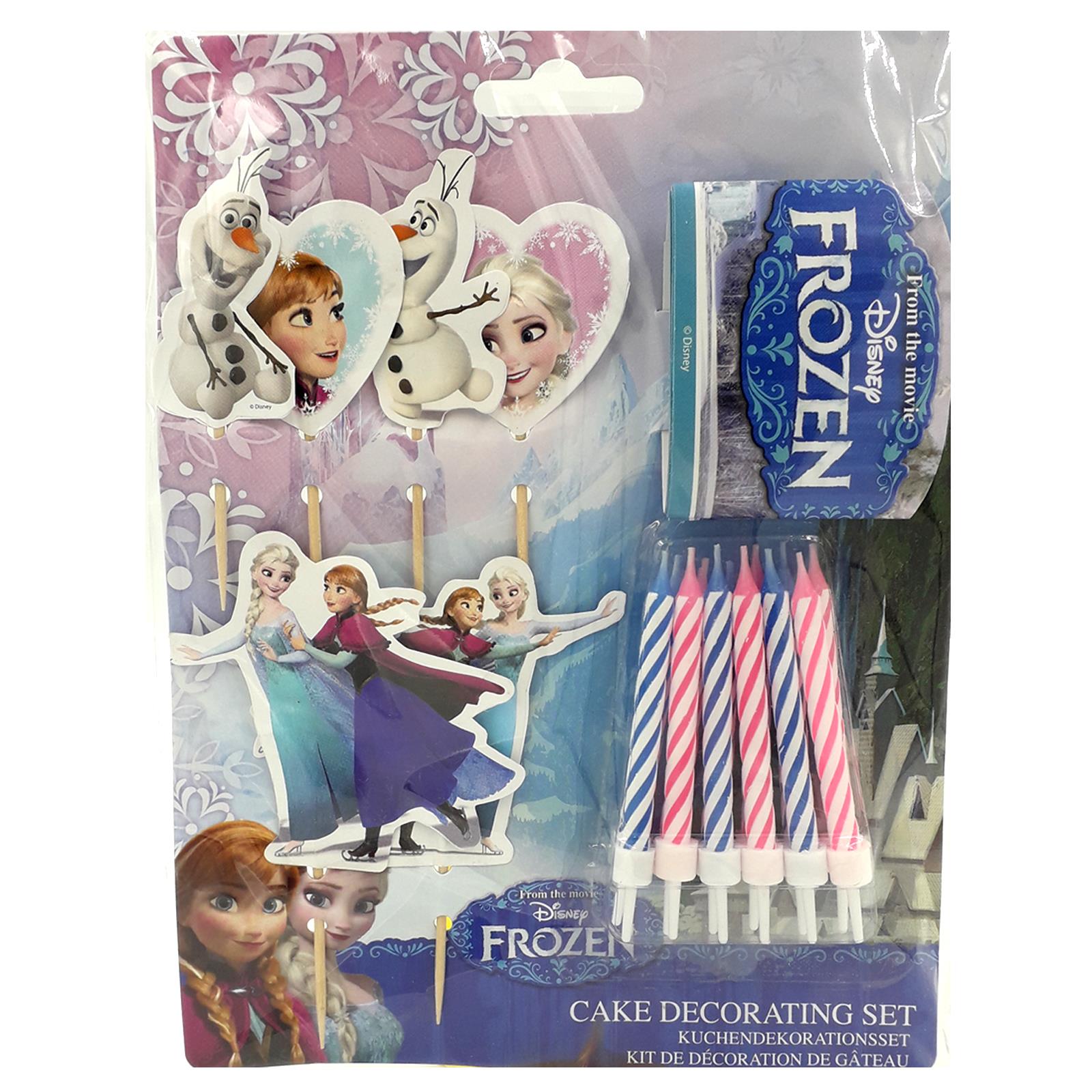 Amscan 19 Disney Frozen Cake Decorating Sets