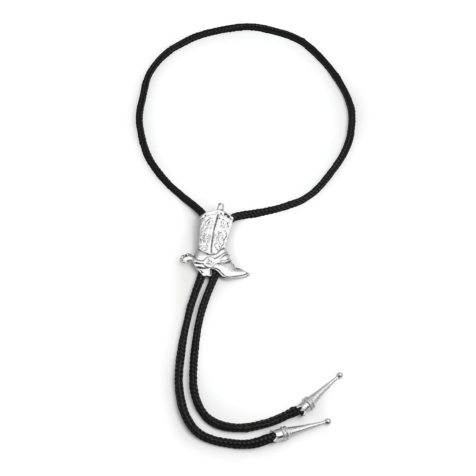 cowboy bolo necktie bootlace sheriff line dancing fancy dress