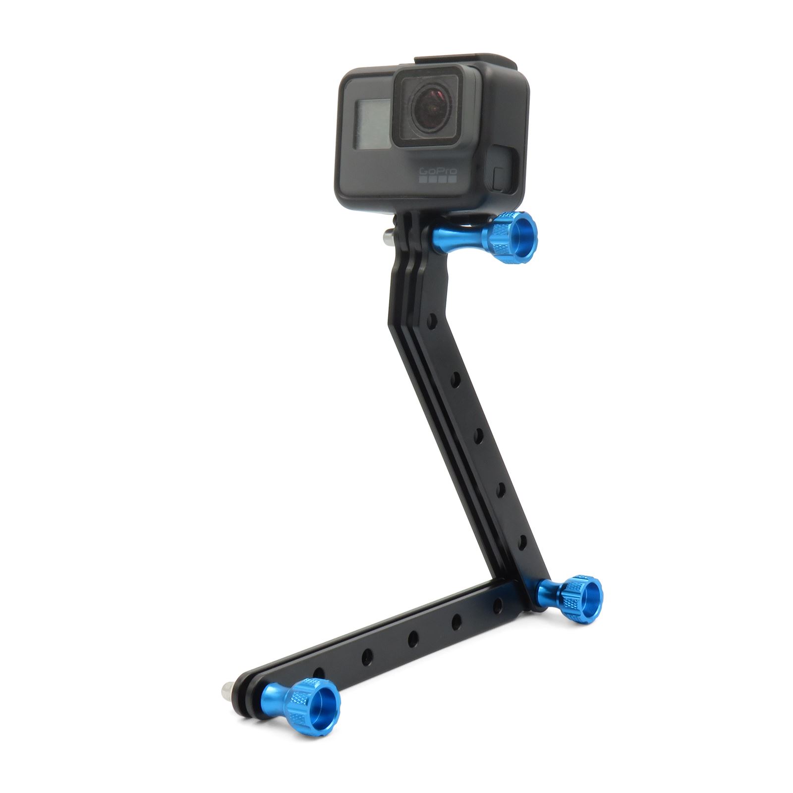 Adjustable Extension Arm Aluminium Selfie Pole Tripod Mount for GoPro 6