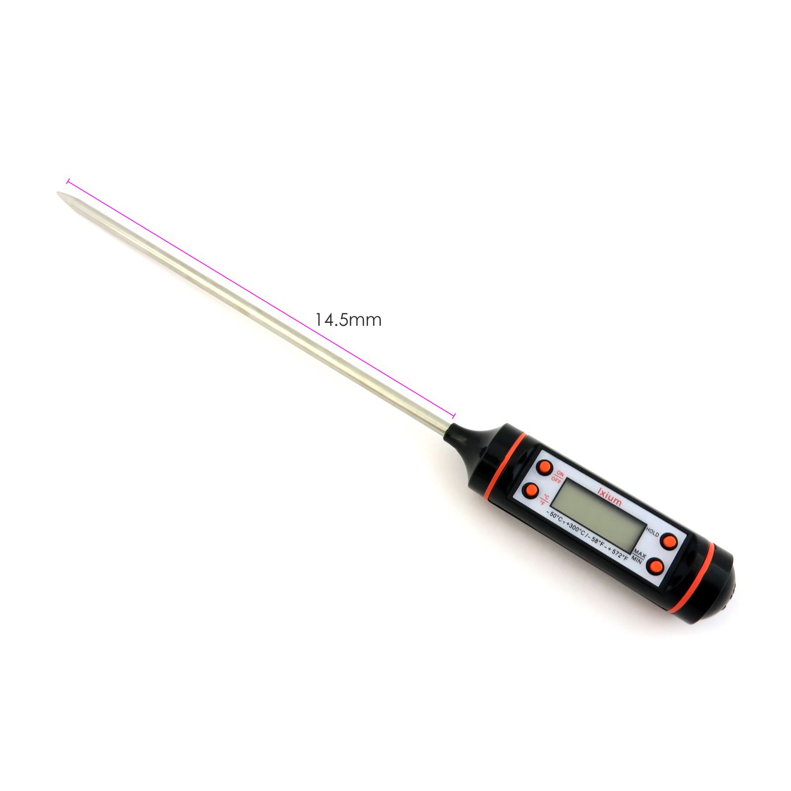 DIGITAL LCD PROBE THERMOMETER FOOD TEMPERATURE MEAT JAM MAKING
