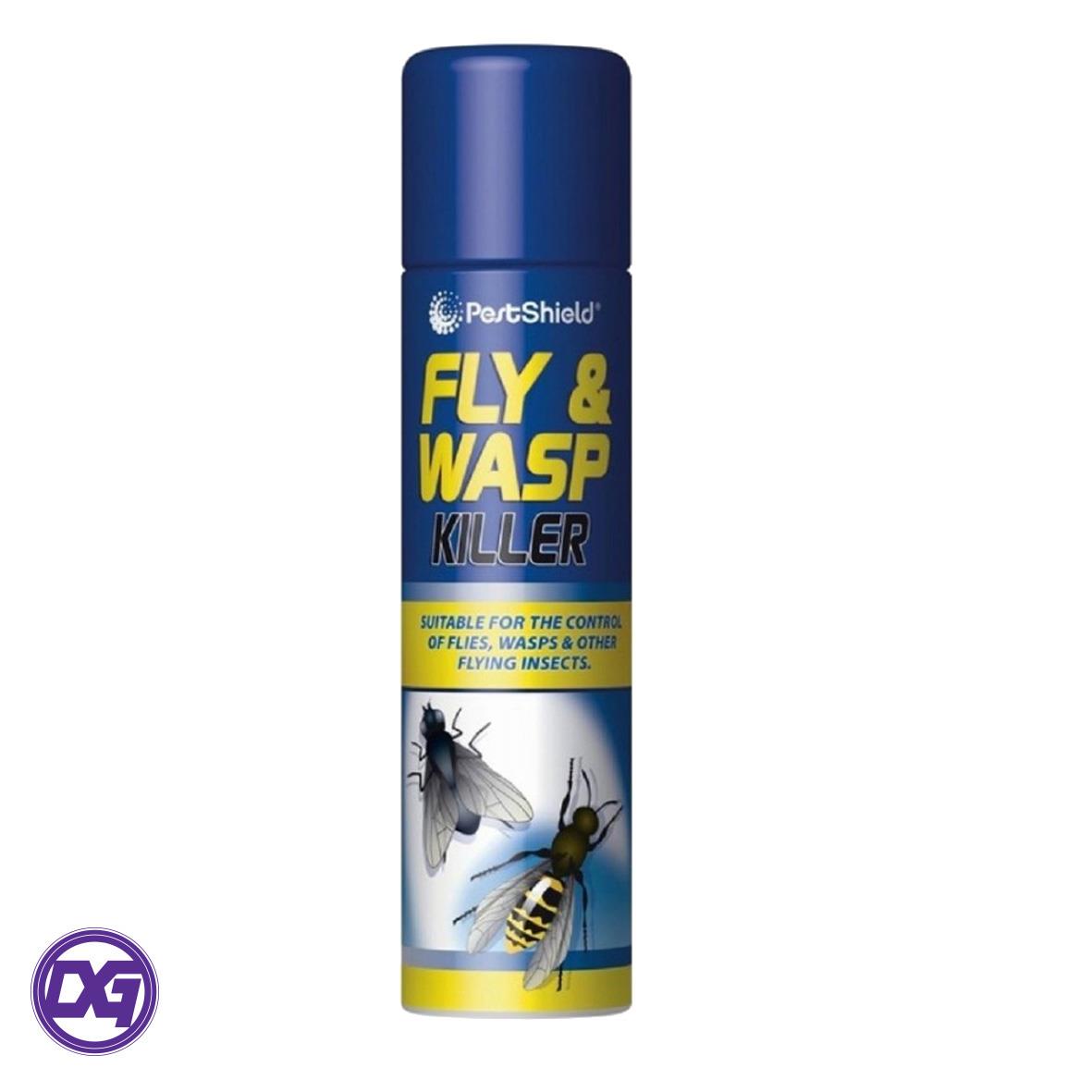 FLY AND WASP KILLER SPRAY Kills Flies Wasp Midges Mosquito Fast Acting