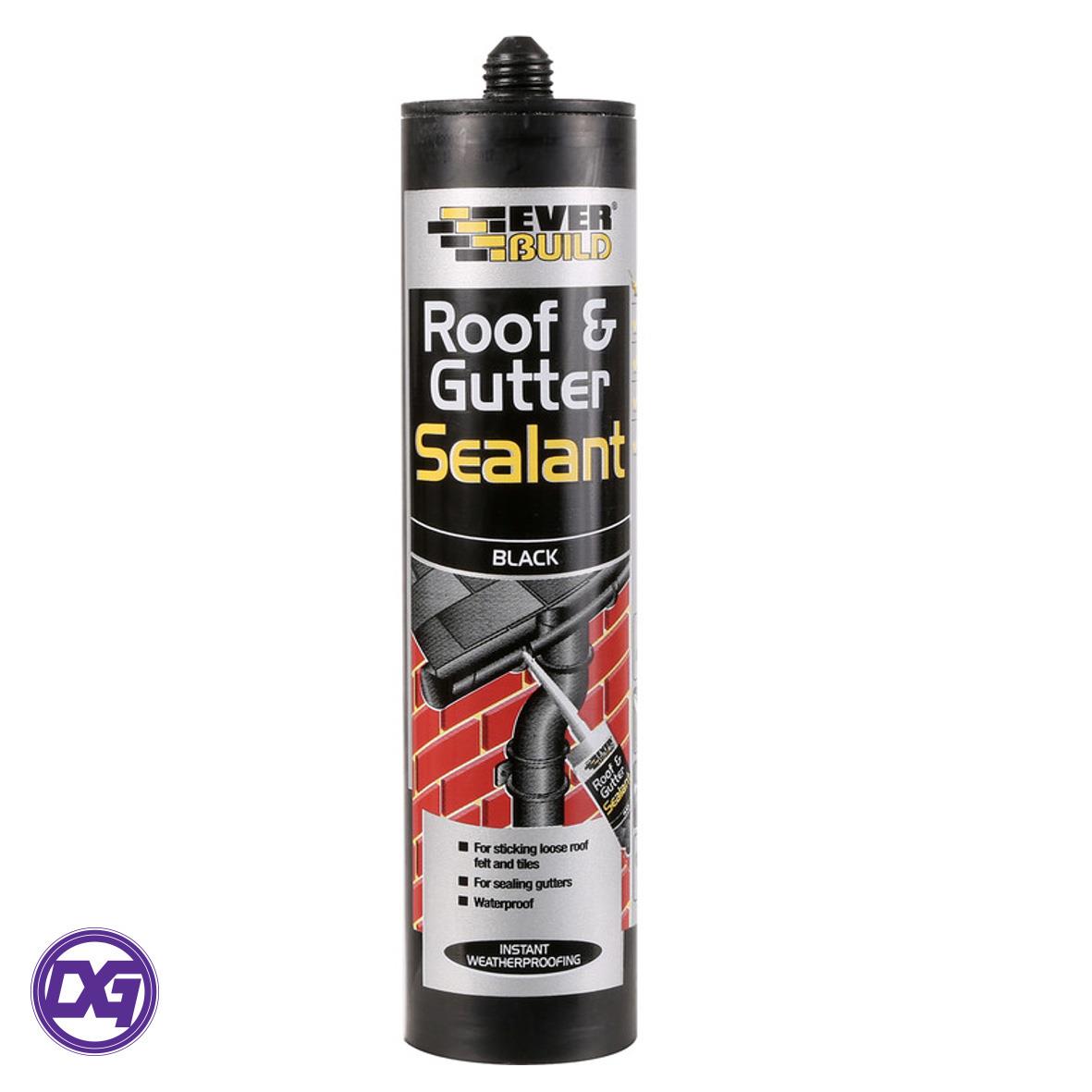 Roof & Gutter Sealant Everbuild Seal Stick Waterproof Gaps Leaks