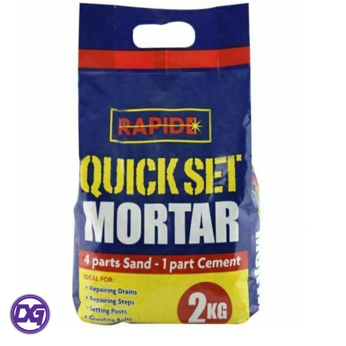 Rapide HiPerformance Cement Ready Mixed Concrete Quick Set Mortar Bag
