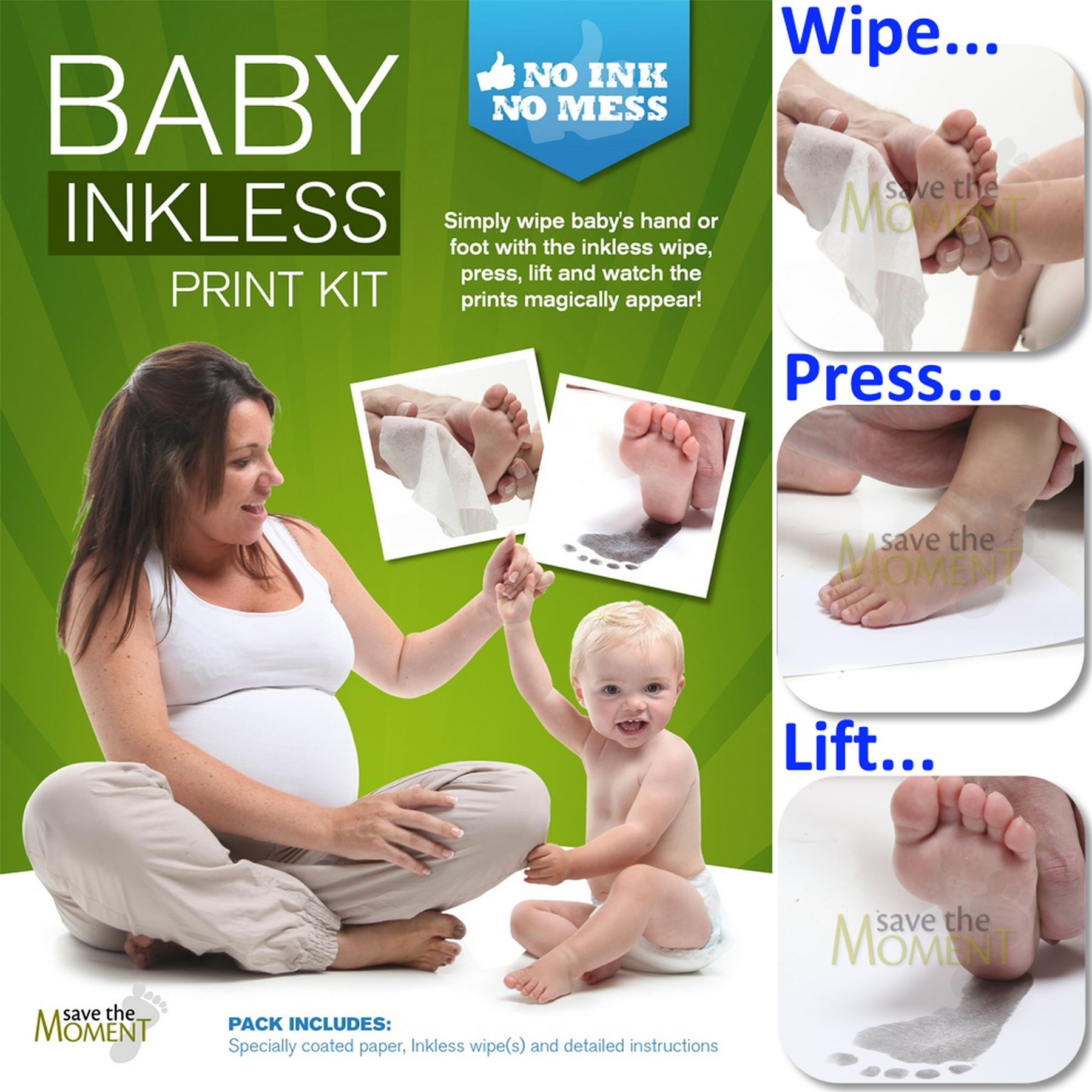 baby safe ink print kit