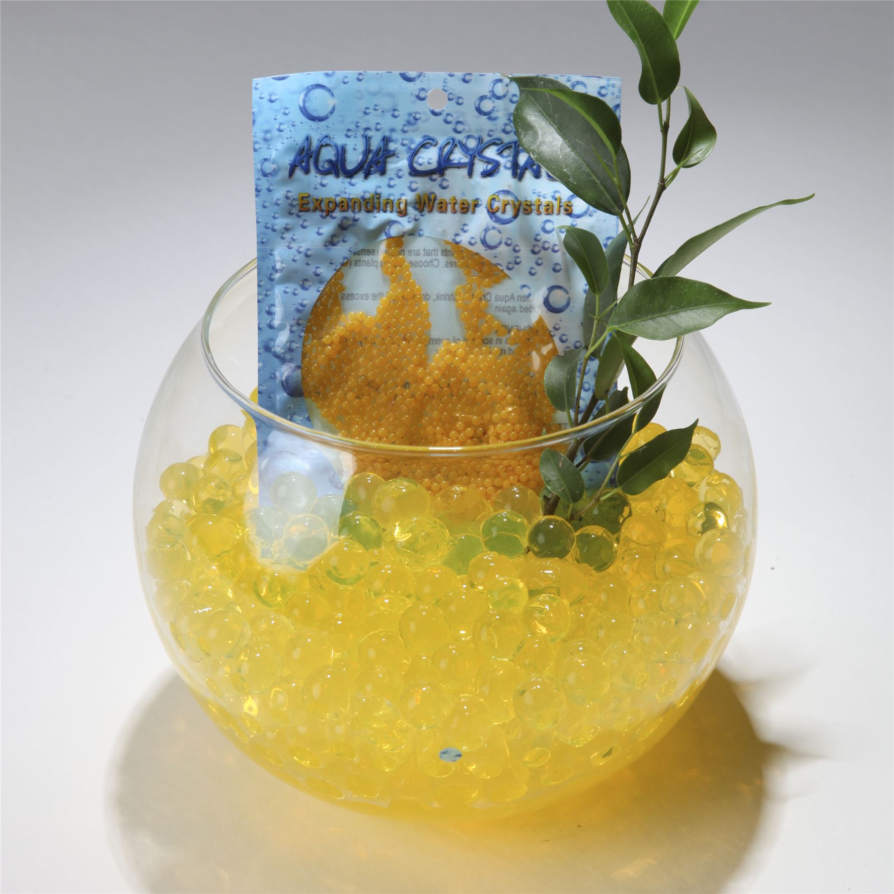AQUA CRYSTAL® Expanding Water Beads Bio Gel Ball Florist Centrepiece