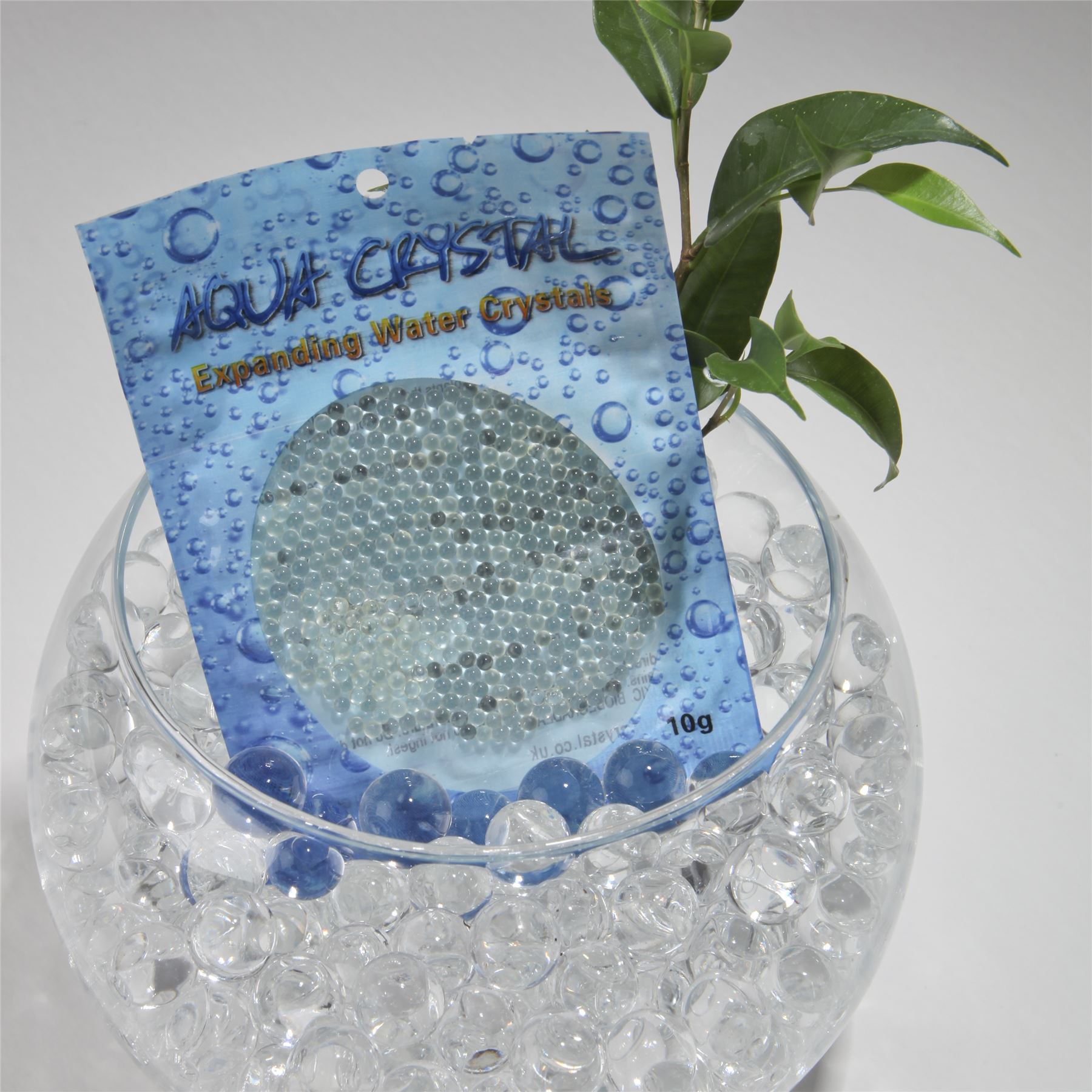 AQUA CRYSTAL® Expanding Water Beads Bio Gel Ball Florist Centrepiece