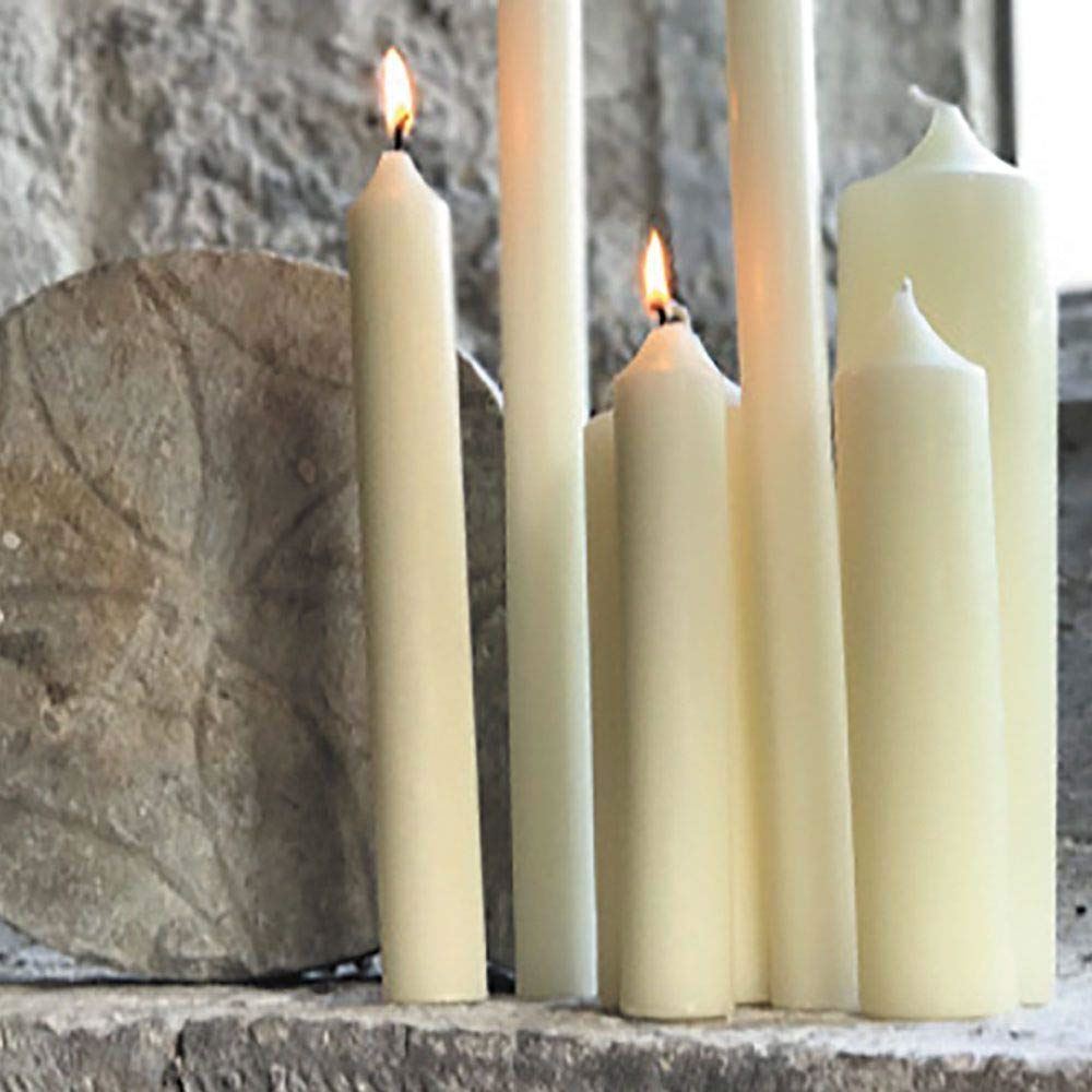 1" Diameter Church Altar Candles With Beeswax. Boxes of 24 candles. - Picture 5 of 6