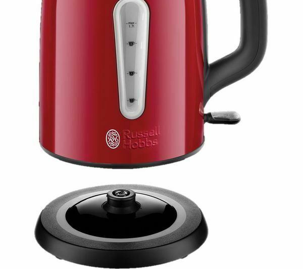 RUSSELL HOBBS Cavendish 25500 Jug DAMAGED BOX Red RUSSELL HOBBS Cavendish