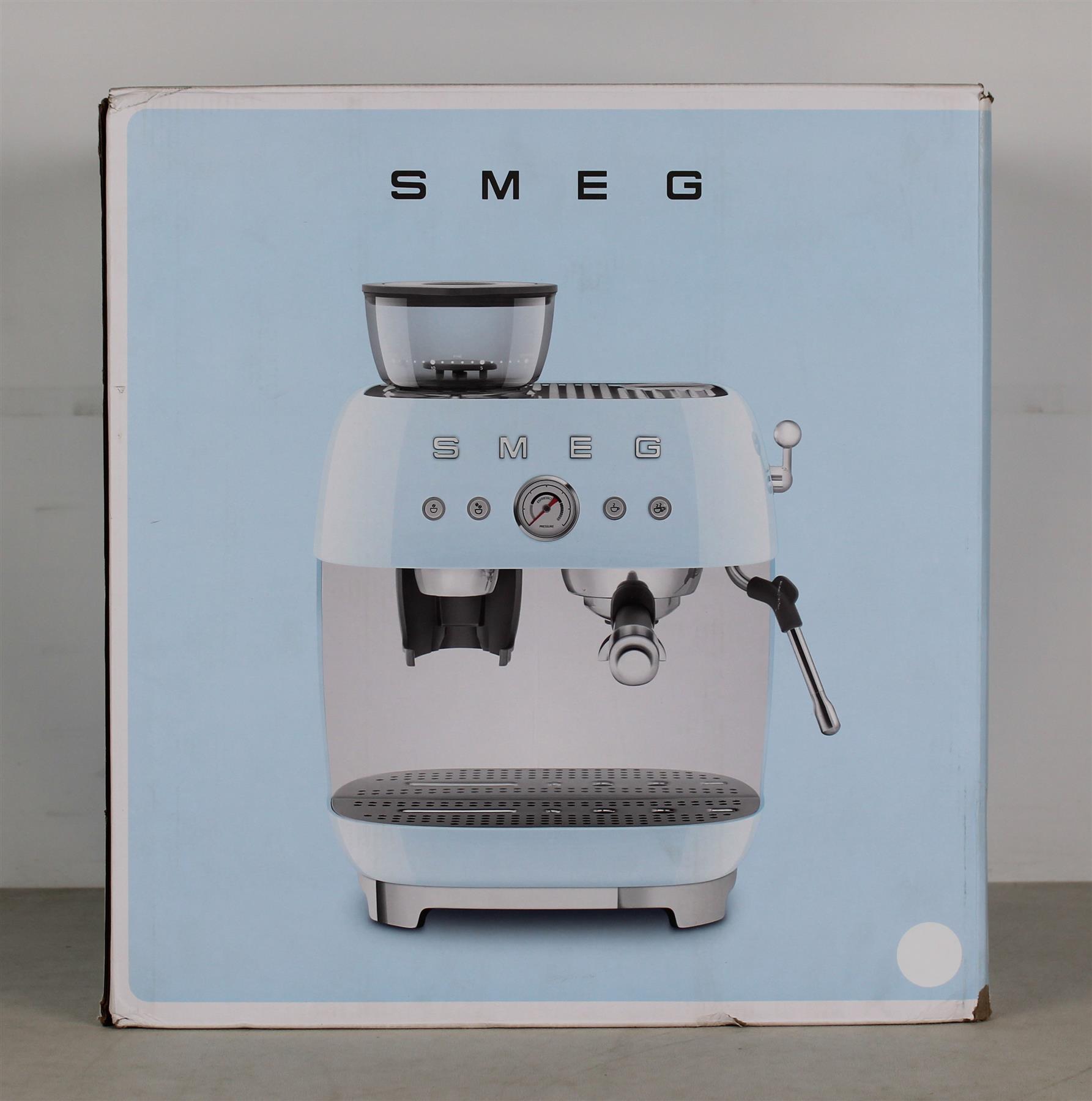 Bean To Cup Coffee Descale Smeg Espresso Machine SMEG EGF03WHUK - Main Image