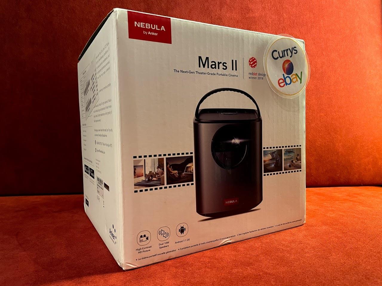 NEBULA Mars 2 Smart HD Ready Portable Projector - Currys 848061052619