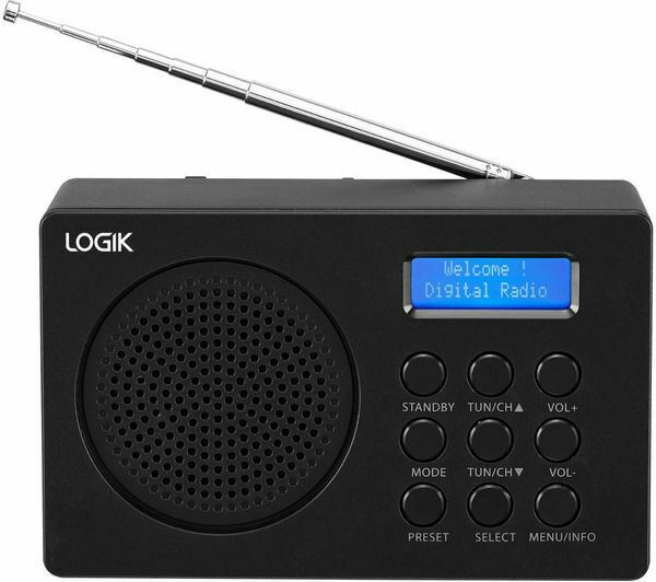 LOGIK L2DAB16 Portable DAB/FM Radio Black Currys 5017416558280 eBay