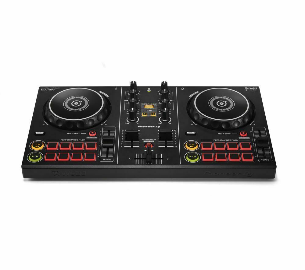 PIONEER DJ DDJ200 Smart DJ Controller Black Currys 4573201241658
