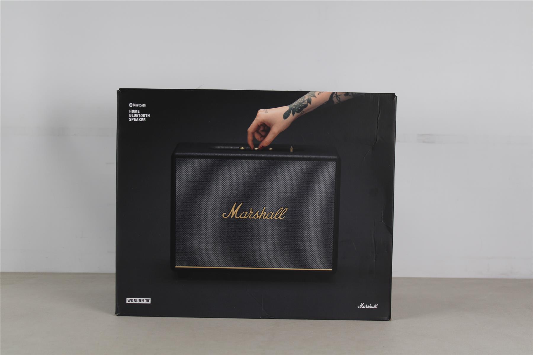 MARSHALL Woburn III Bluetooth Speaker - Black | eBay UK