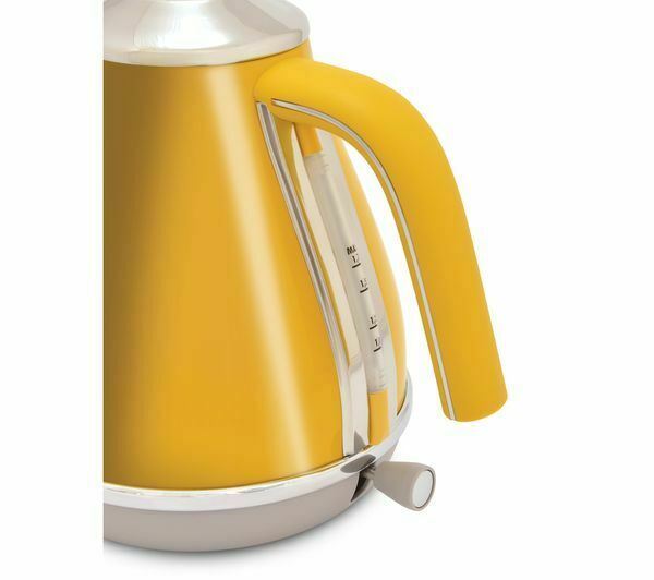 DELONGHI Icona Capitals KBOC3001.Y Jug Kettle Yellow Currys eBay