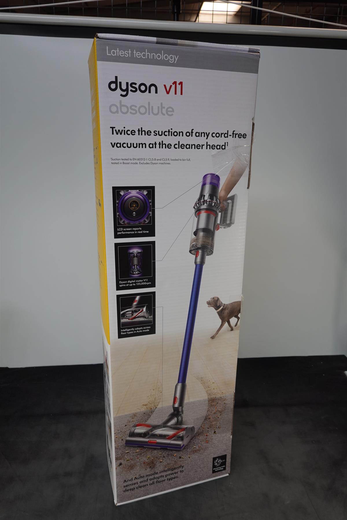 DYSON V11 Absolute Cordless Vacuum Cleaner Blue Currys eBay