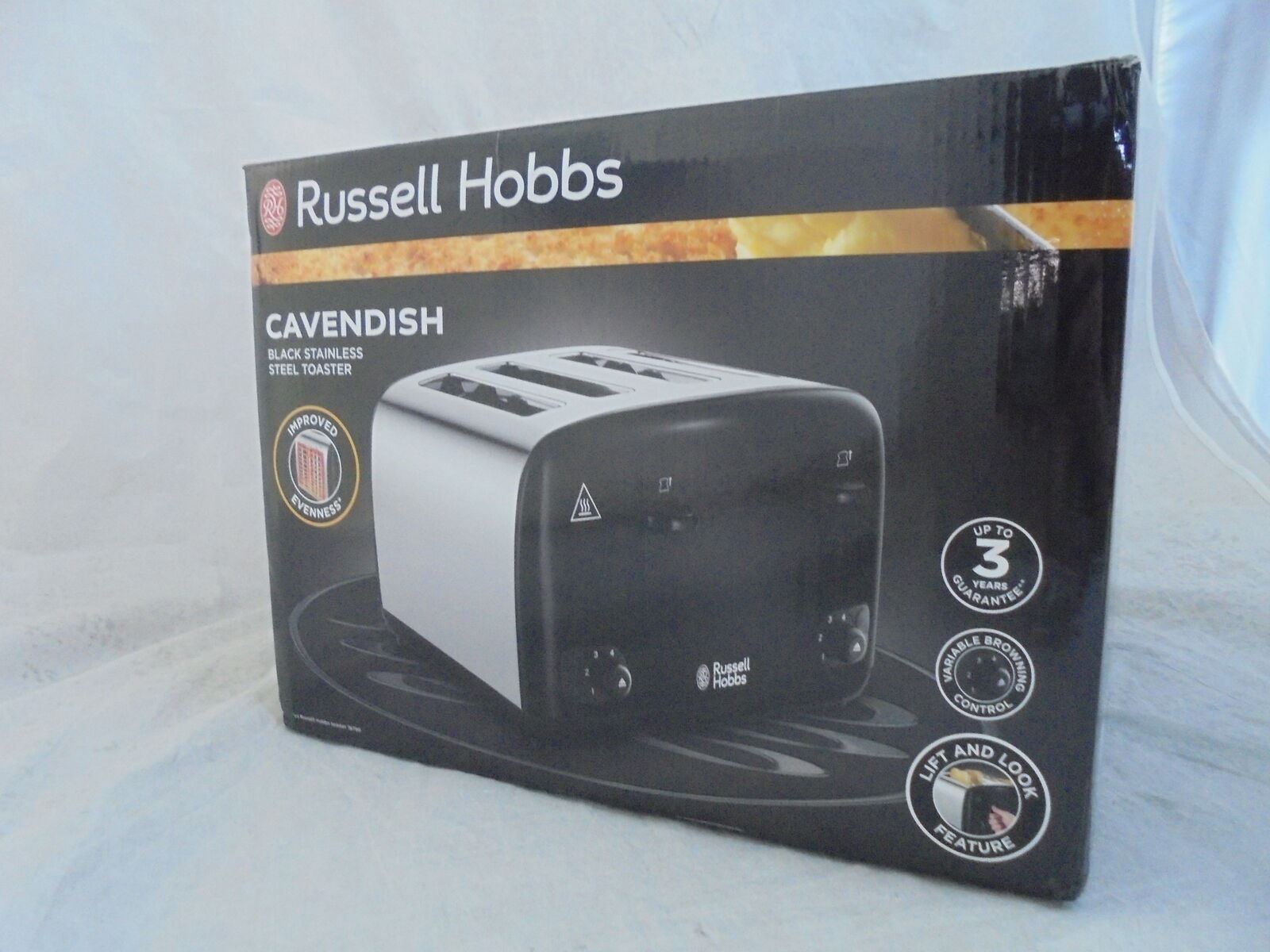 RUSSELL HOBBS Cavendish 24093 4 Slice Russell Hobbs Cavendish 4 Slice, Bread