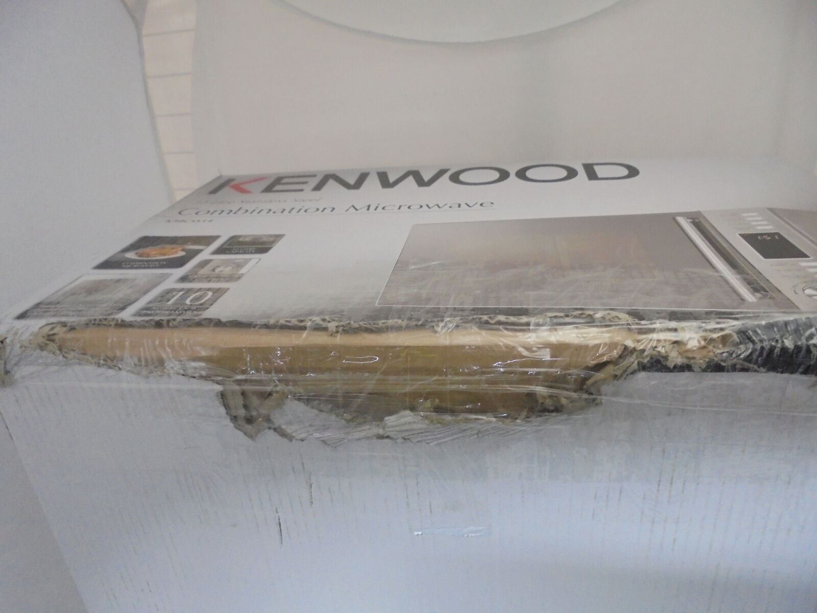 KENWOOD K30CSS14 Combination Microwave Stainless Steel Heavily Damaged